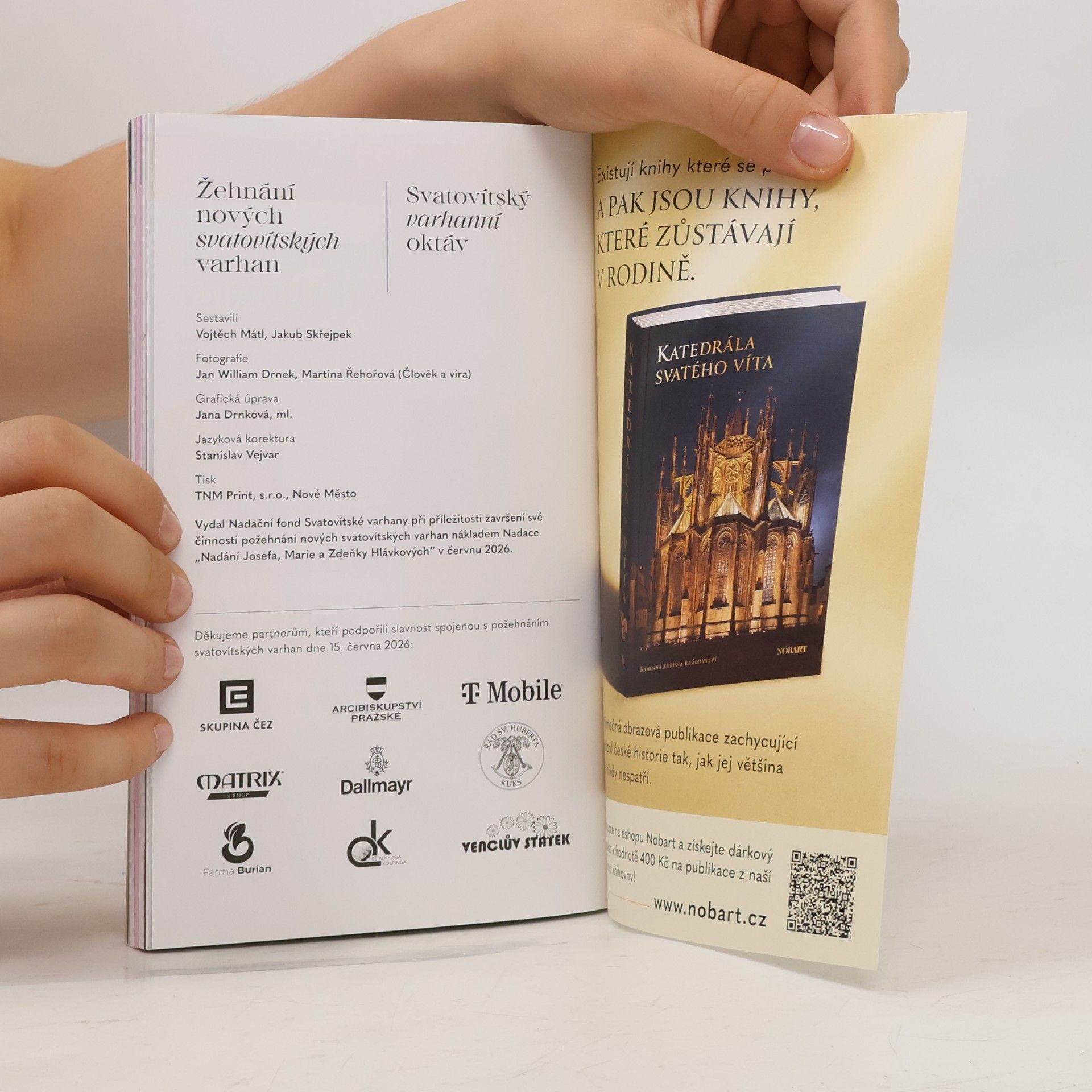 Various authors Žehnání nových svatovítských varhan