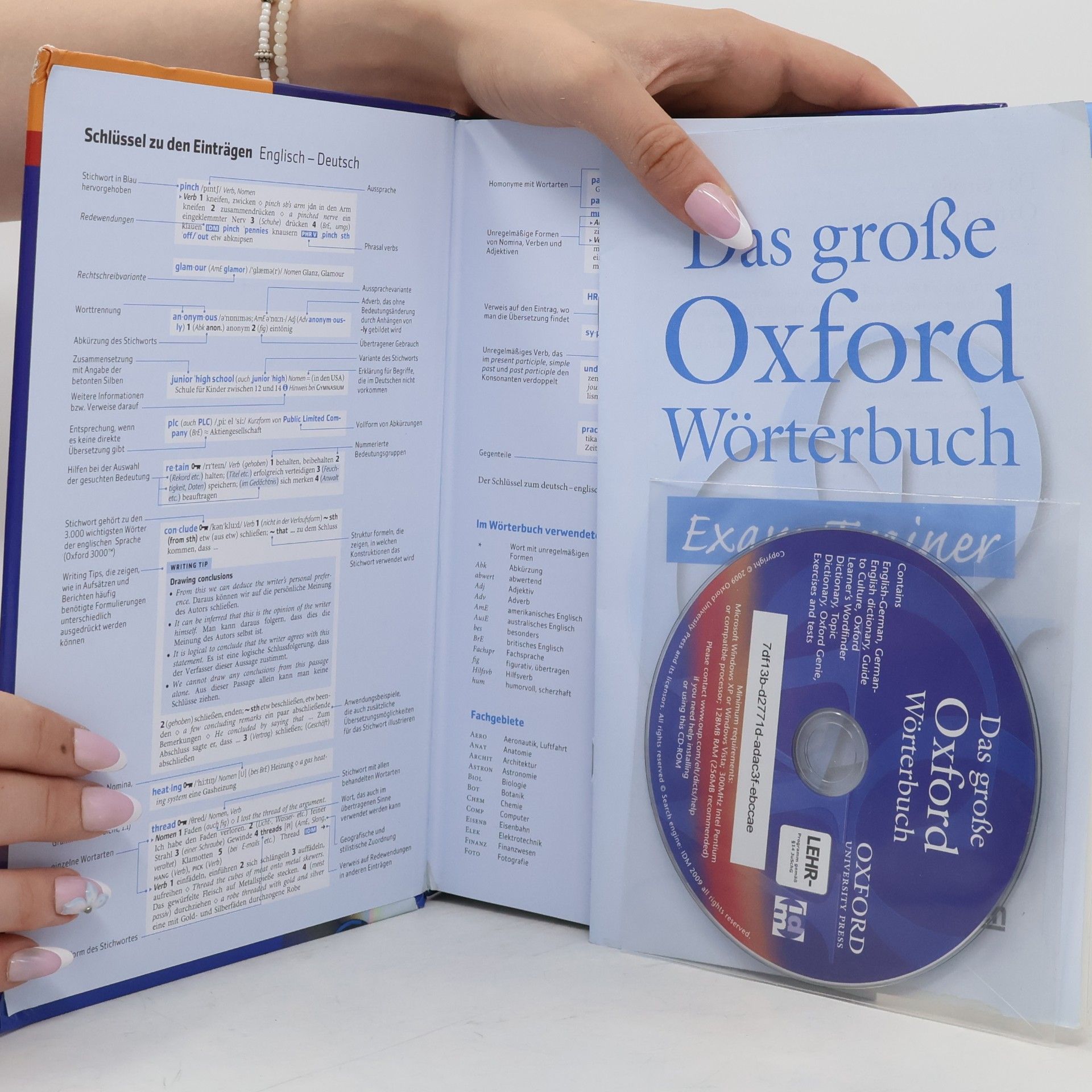 Various authors Das große Oxford-Wörterbuch : Englisch-Deutsch