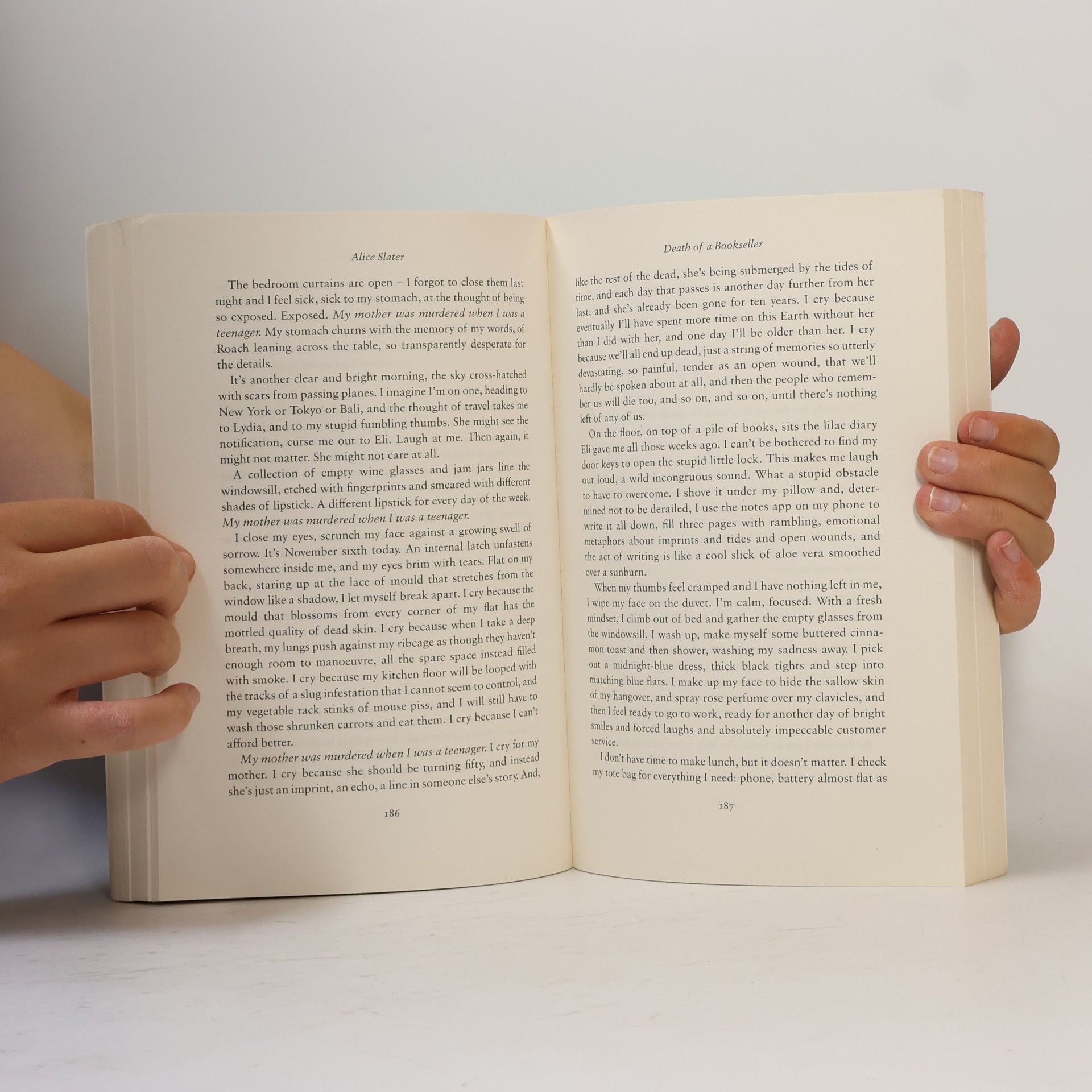 Alice Slater Death of a bookseller