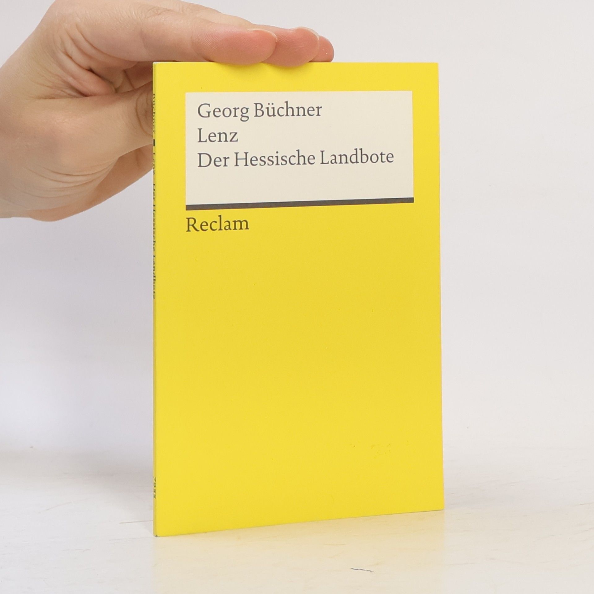 Georg Büchner Lenz : Der Hessische Landbote