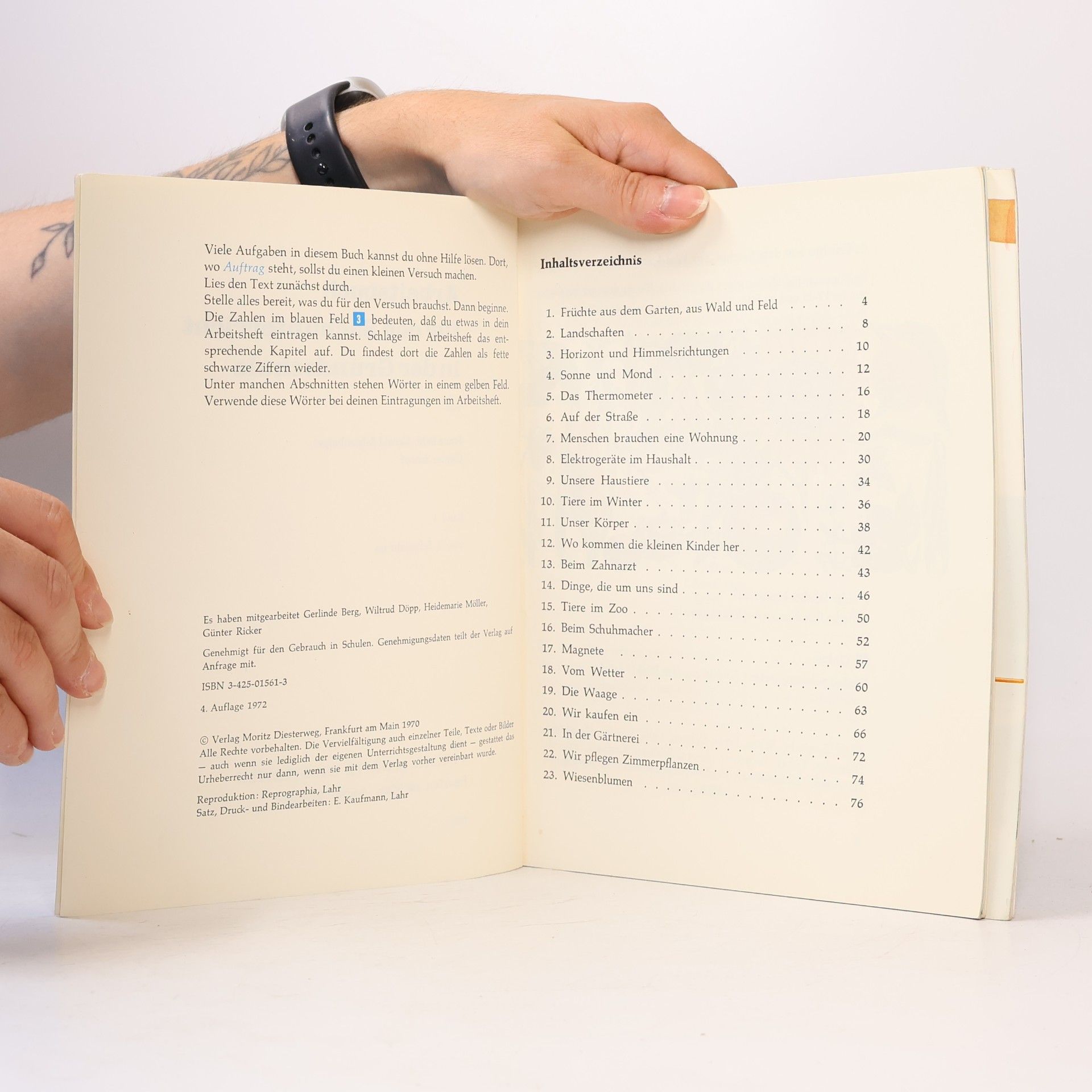 Arbeitsbuch für den Sachunterricht in der Grundschule - 2. Schuljahr