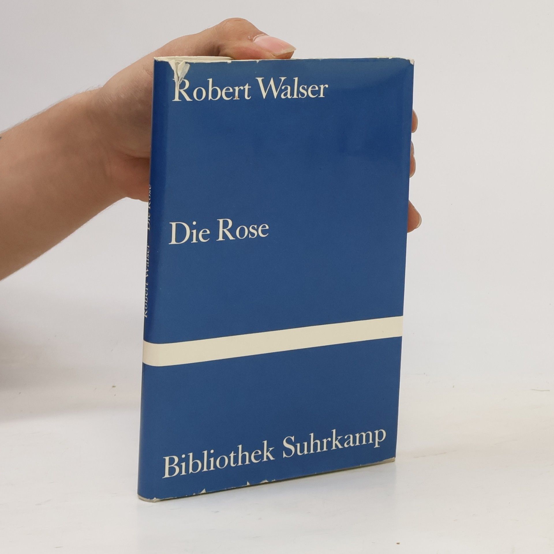 Robert Walser Bibliothek Suhrkamp: Die Rose