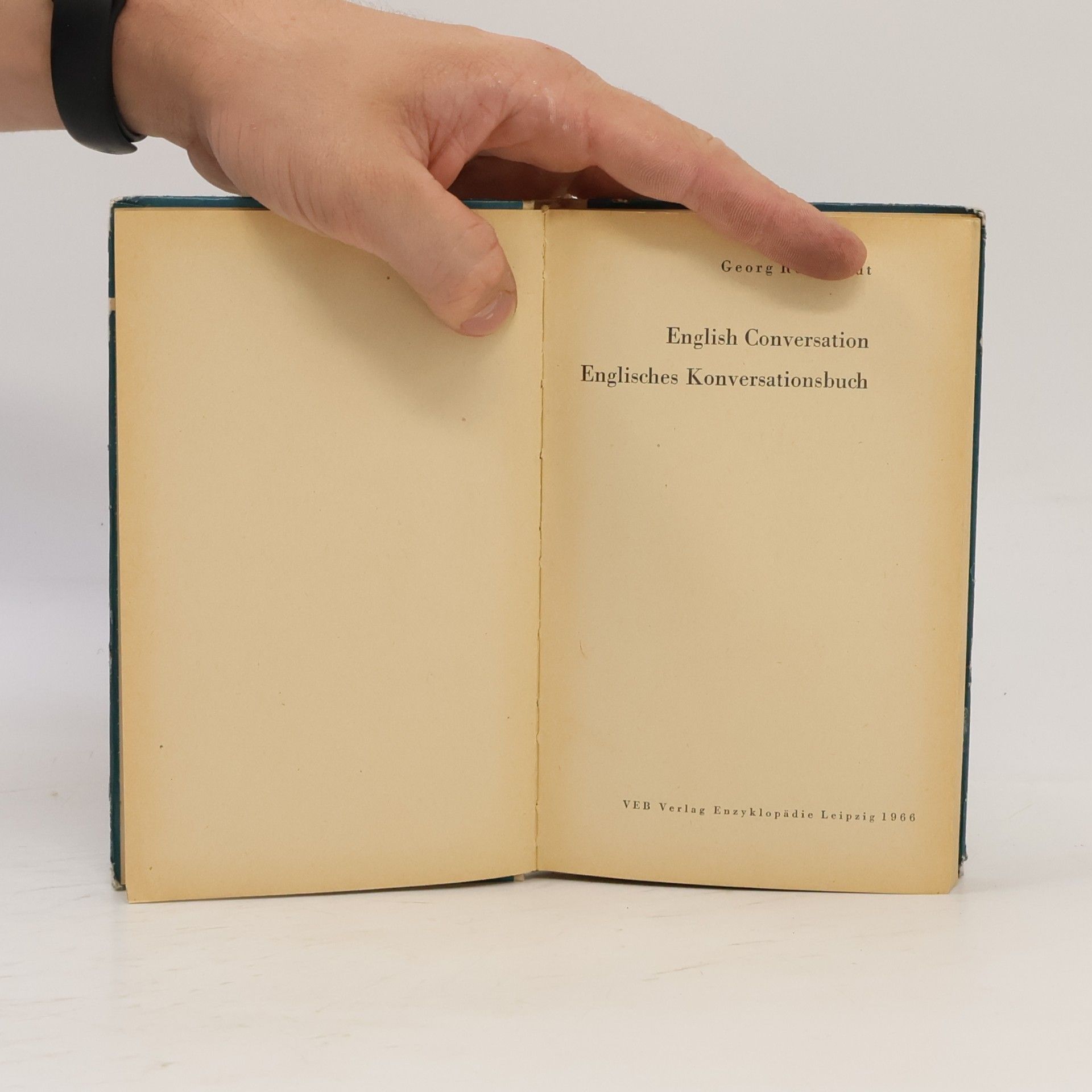 Georg Reinwaldt English Conversation Englisches Konversationsbuch