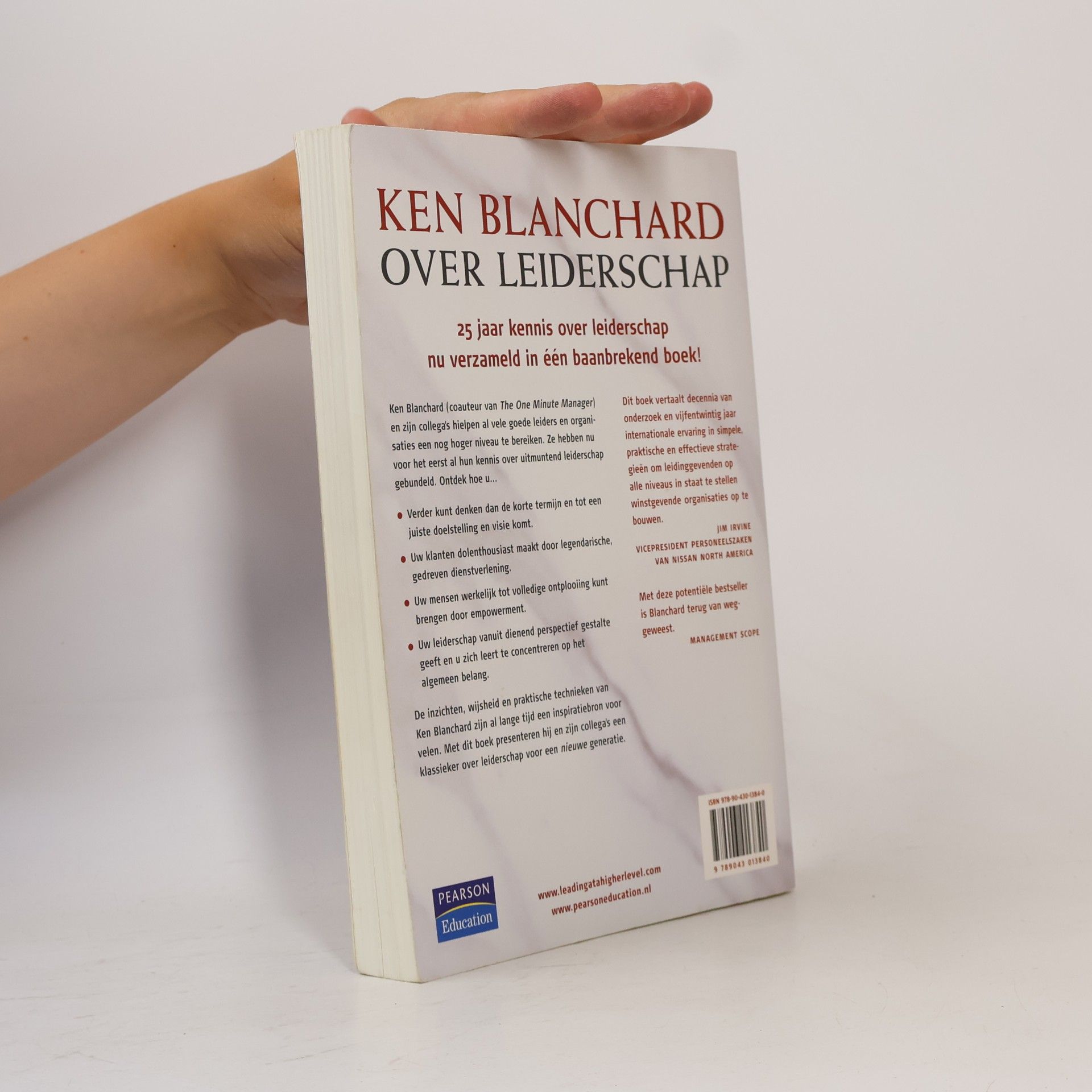 Kenneth Hartley Blanchard Ken Blanchard over leiderschap