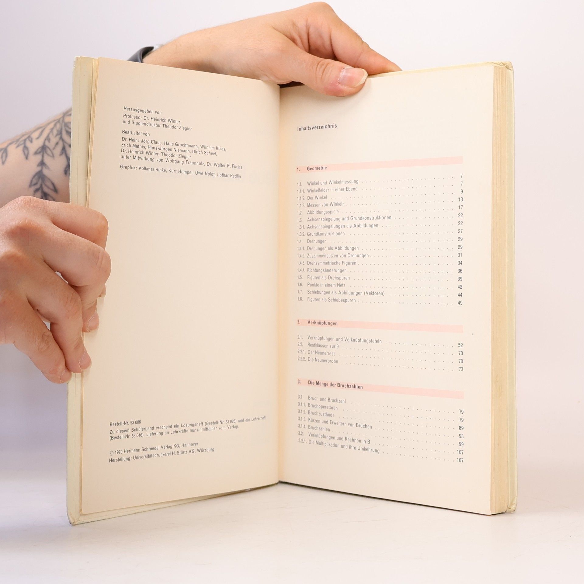 Heinrich Winter Neue Mathematik 6