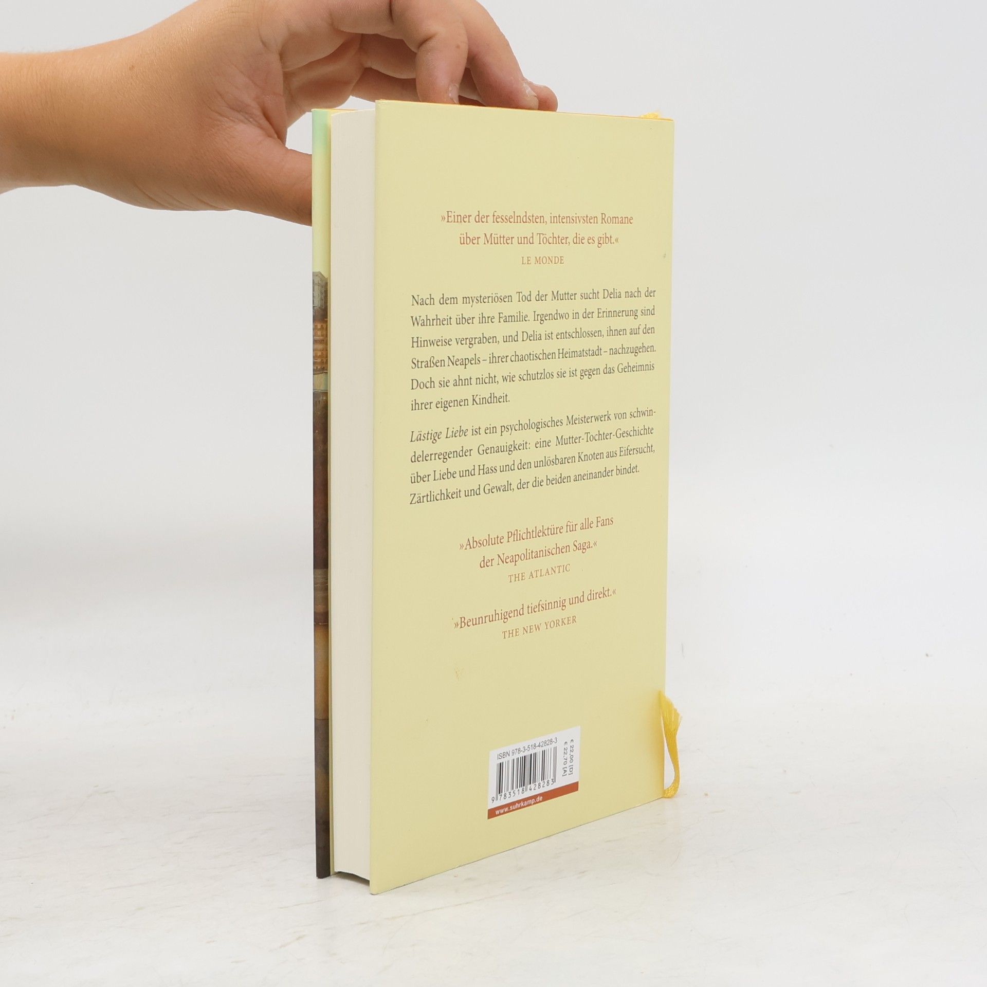 Elena Ferrante Lästige Liebe