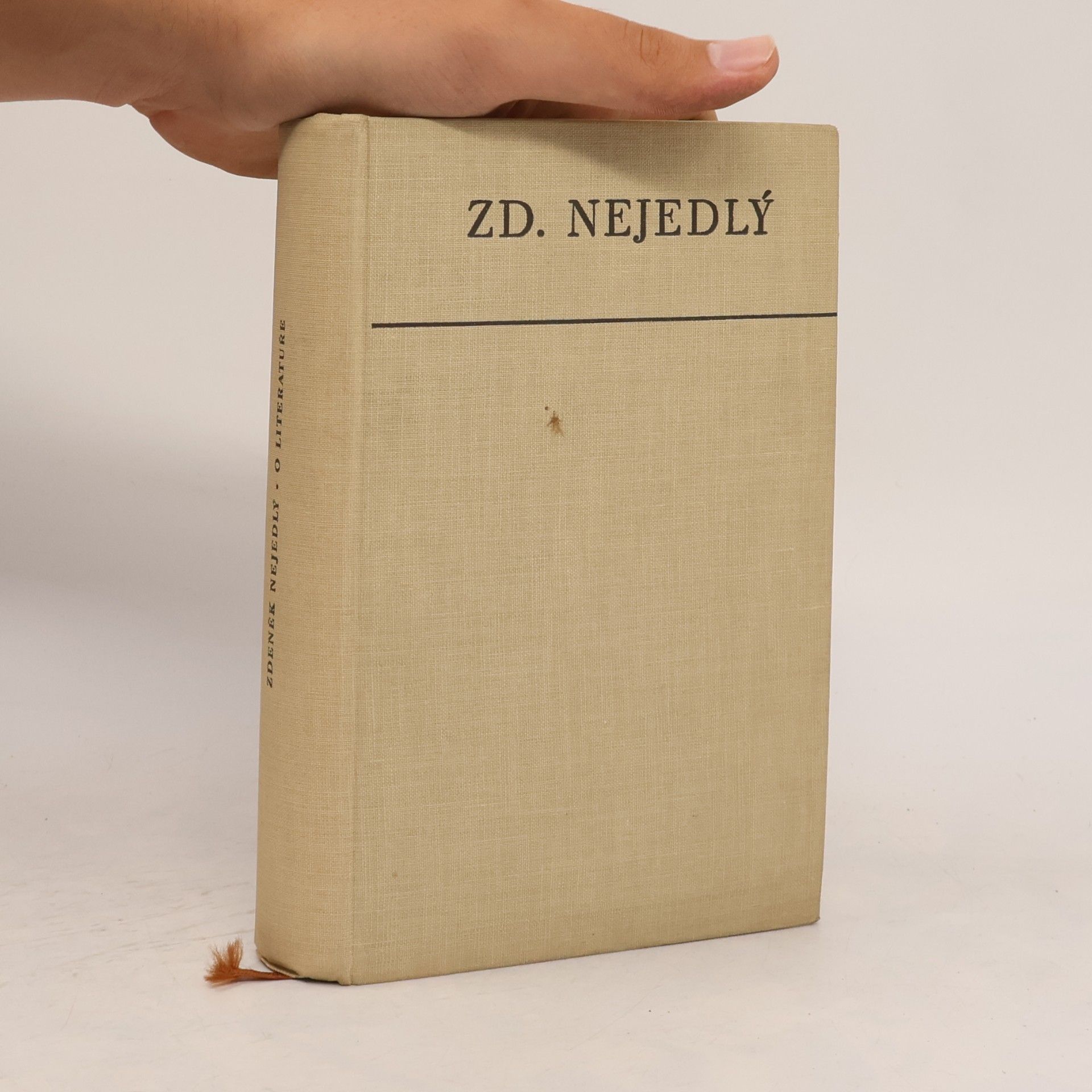 Zdeněk Nejedlý O literatuře