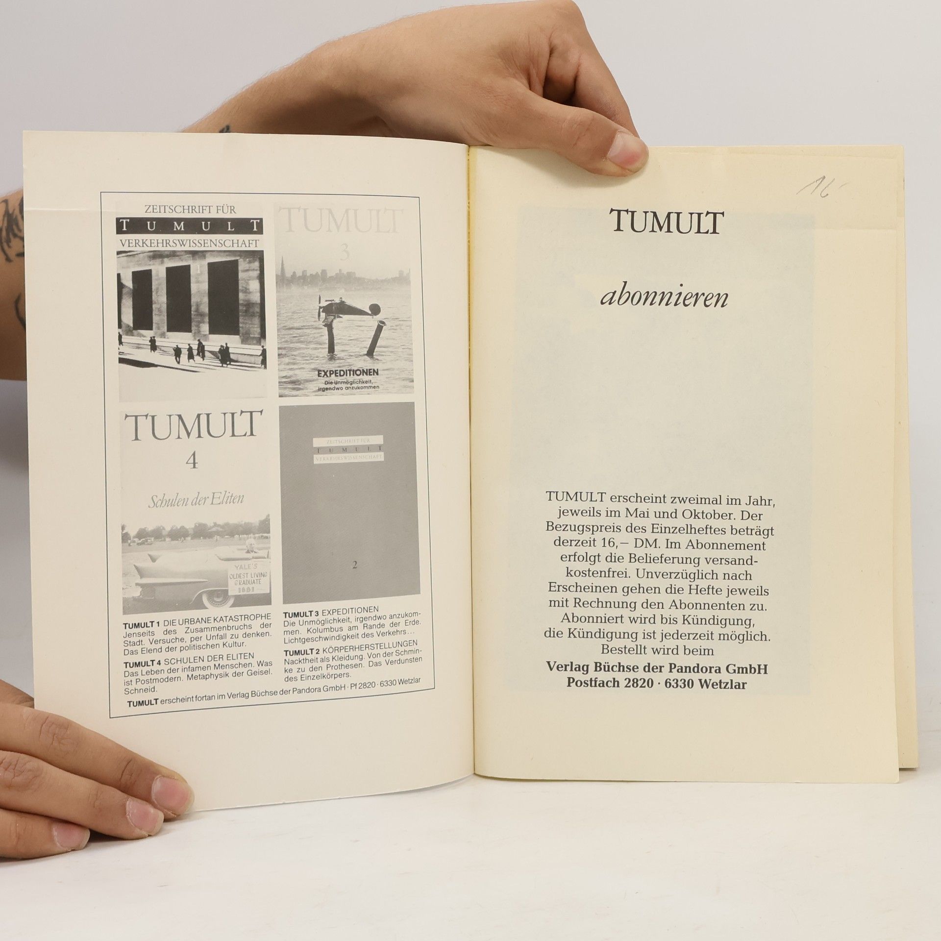 Autorenkollektiv Tumult 5. Nach der Demokratie
