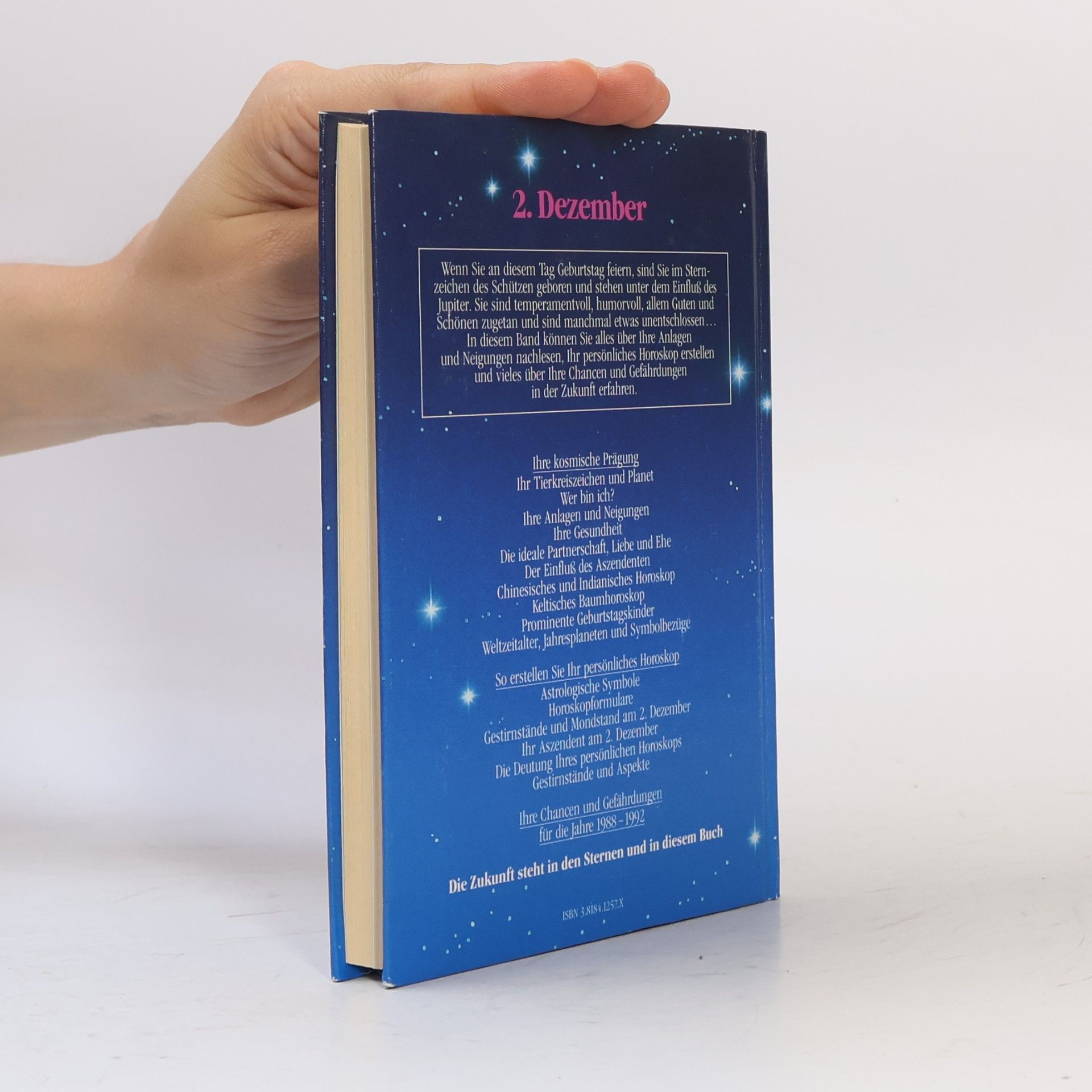 Thomas Poppe Das persönliche Horoskop für alle, die am 2. Dezember geboren sind
