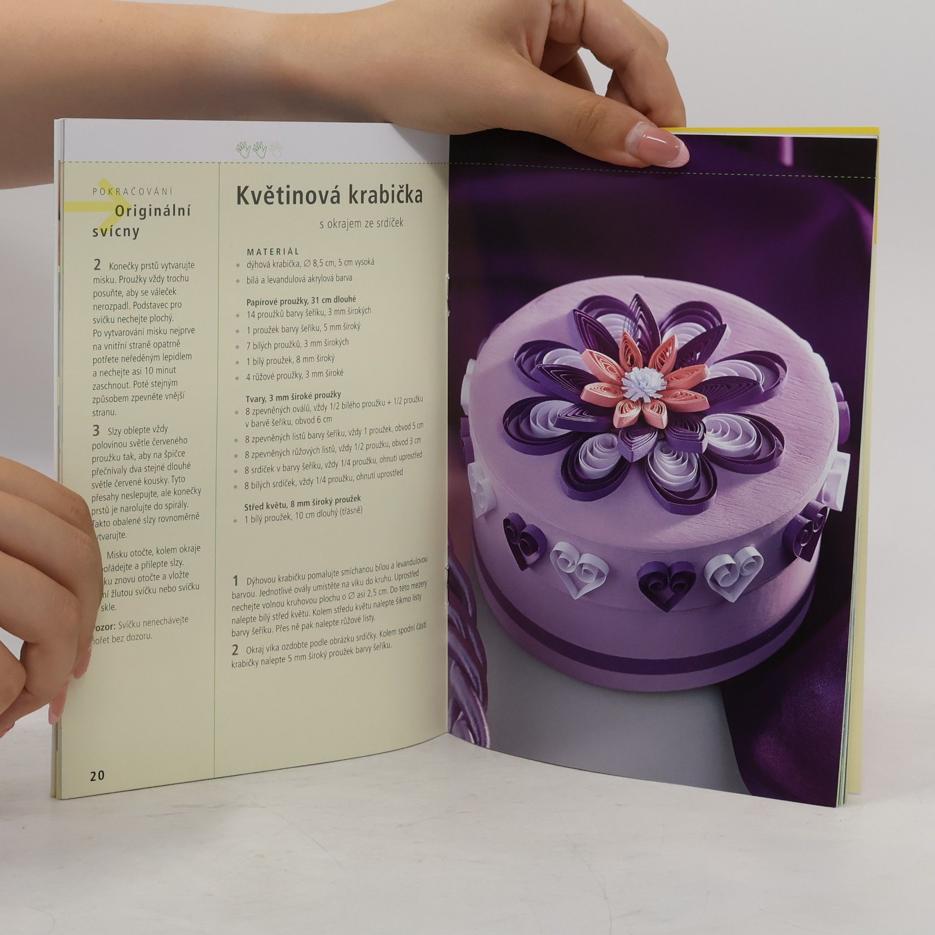 Margarete Vogelbacher Moderní quilling z papírových proužků