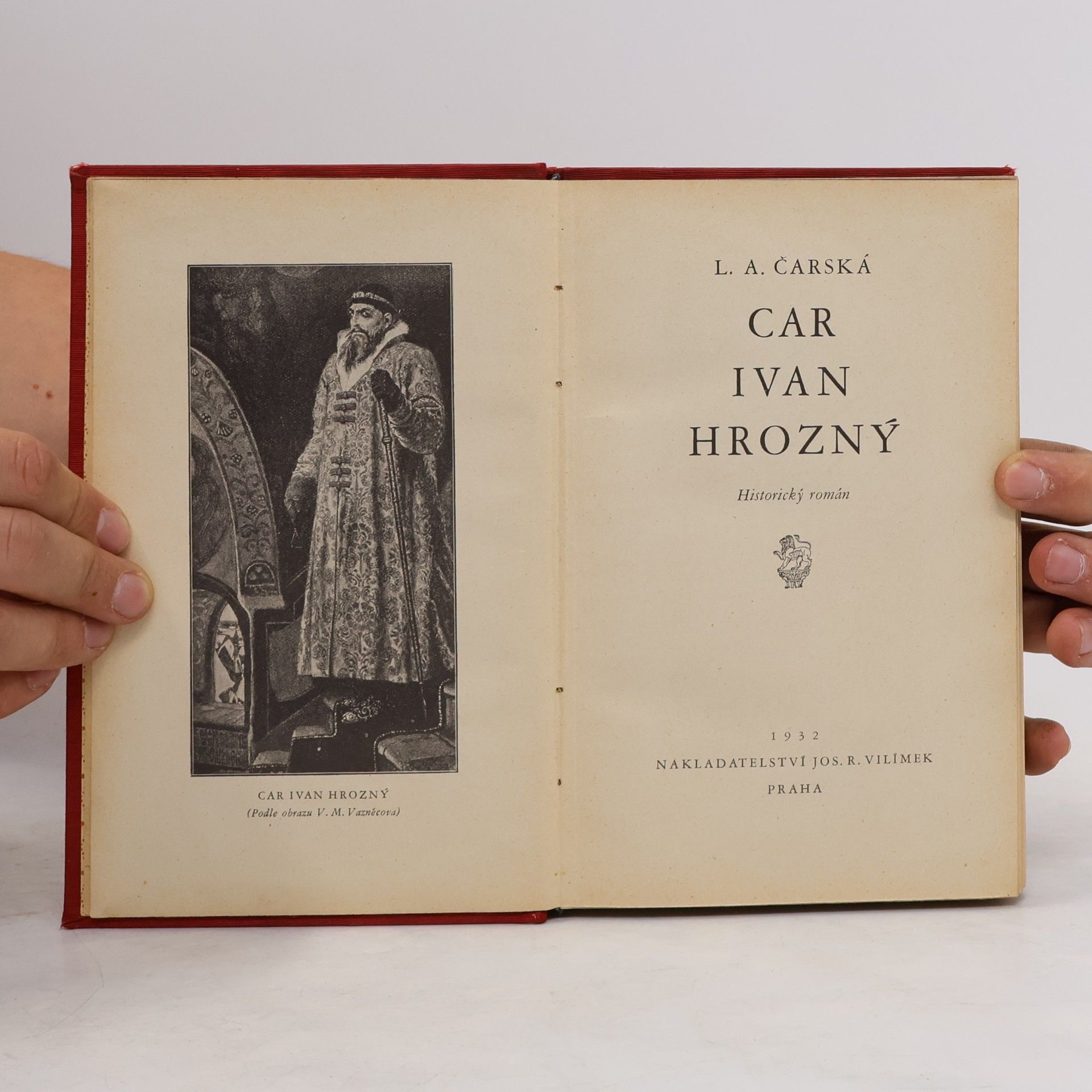 Lidija Aleksejevna Čarskaja Car Ivan Hrozný