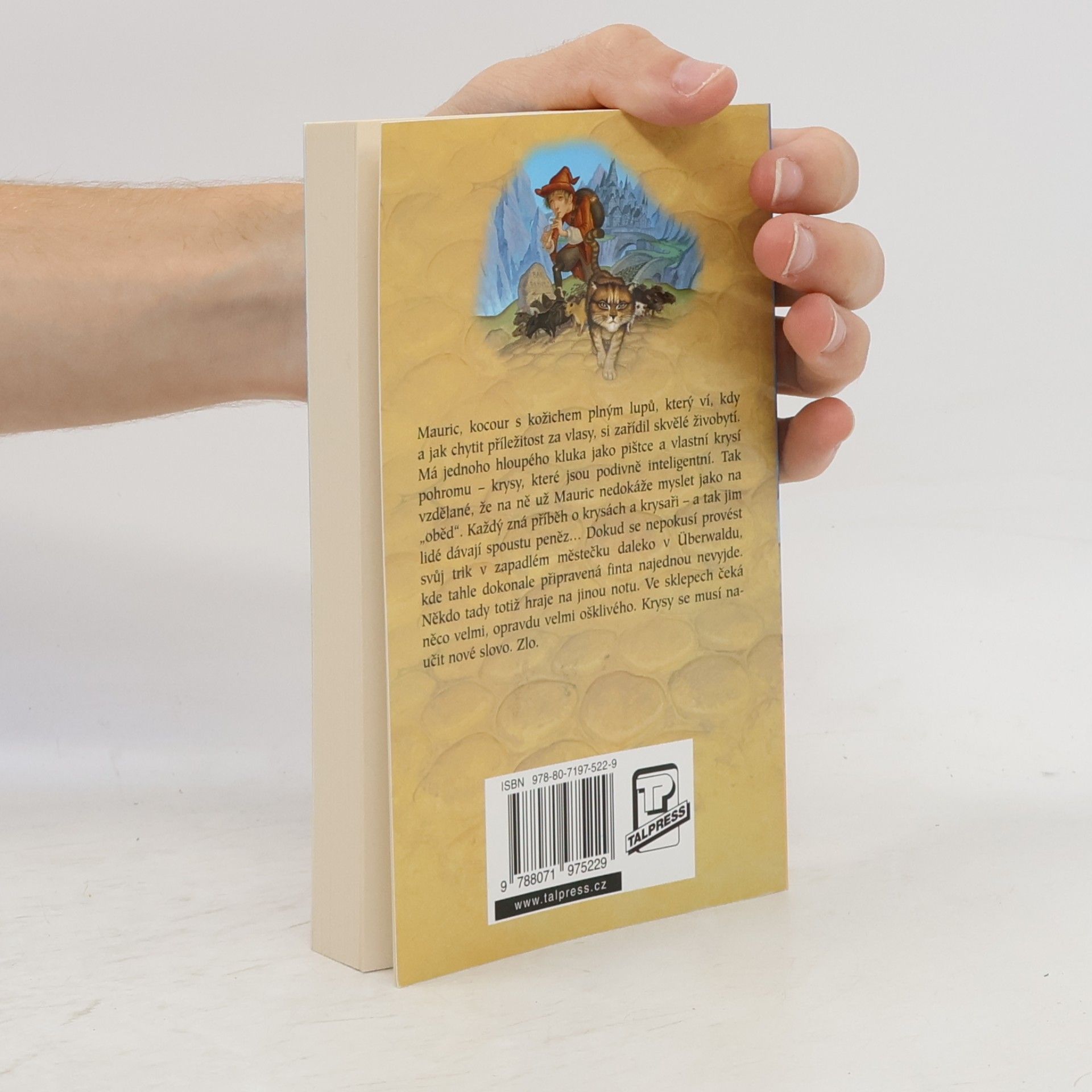 Terry Pratchett Úžasný Mauric a jeho vzdělaní hlodavci