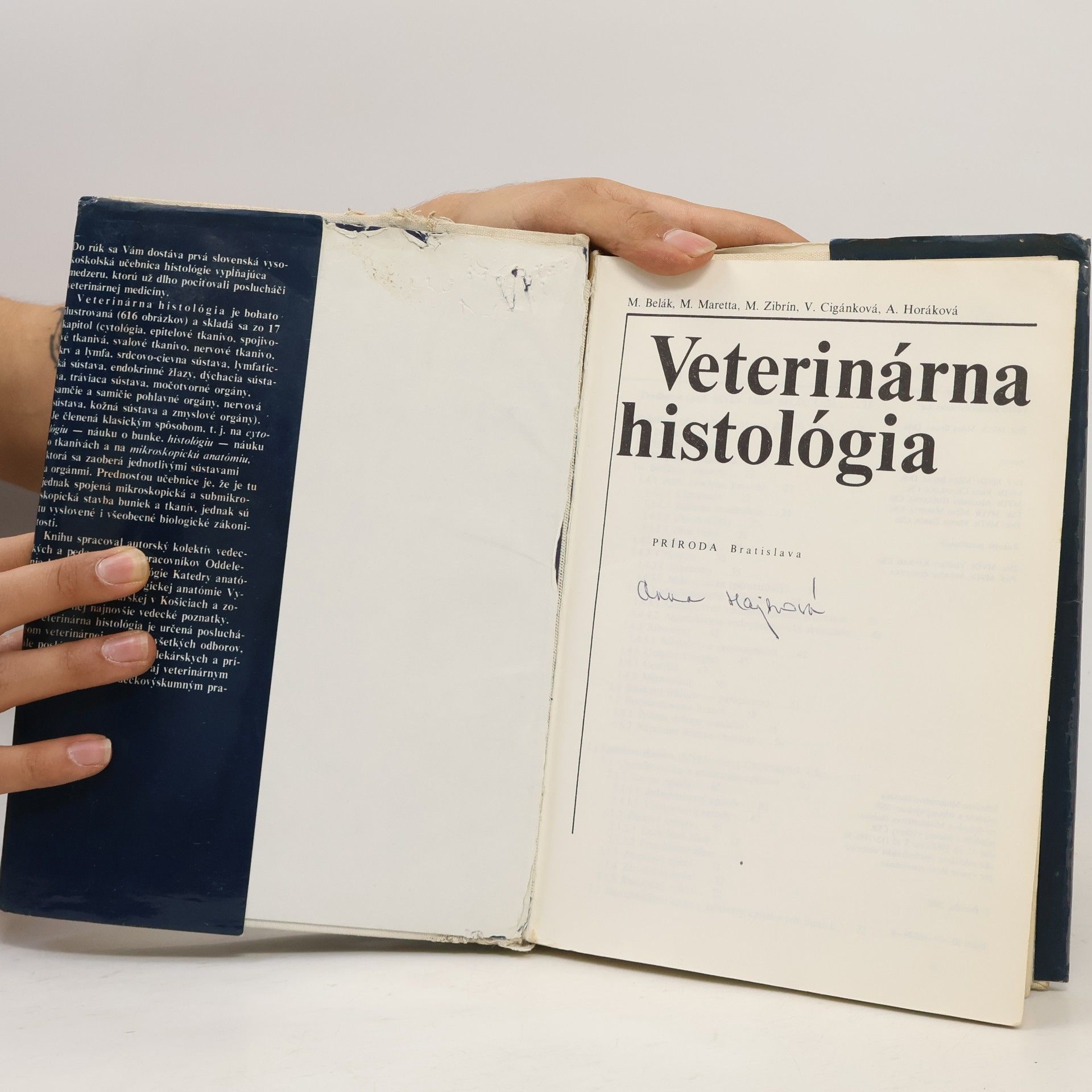Milan Belák Veterinárna histológia