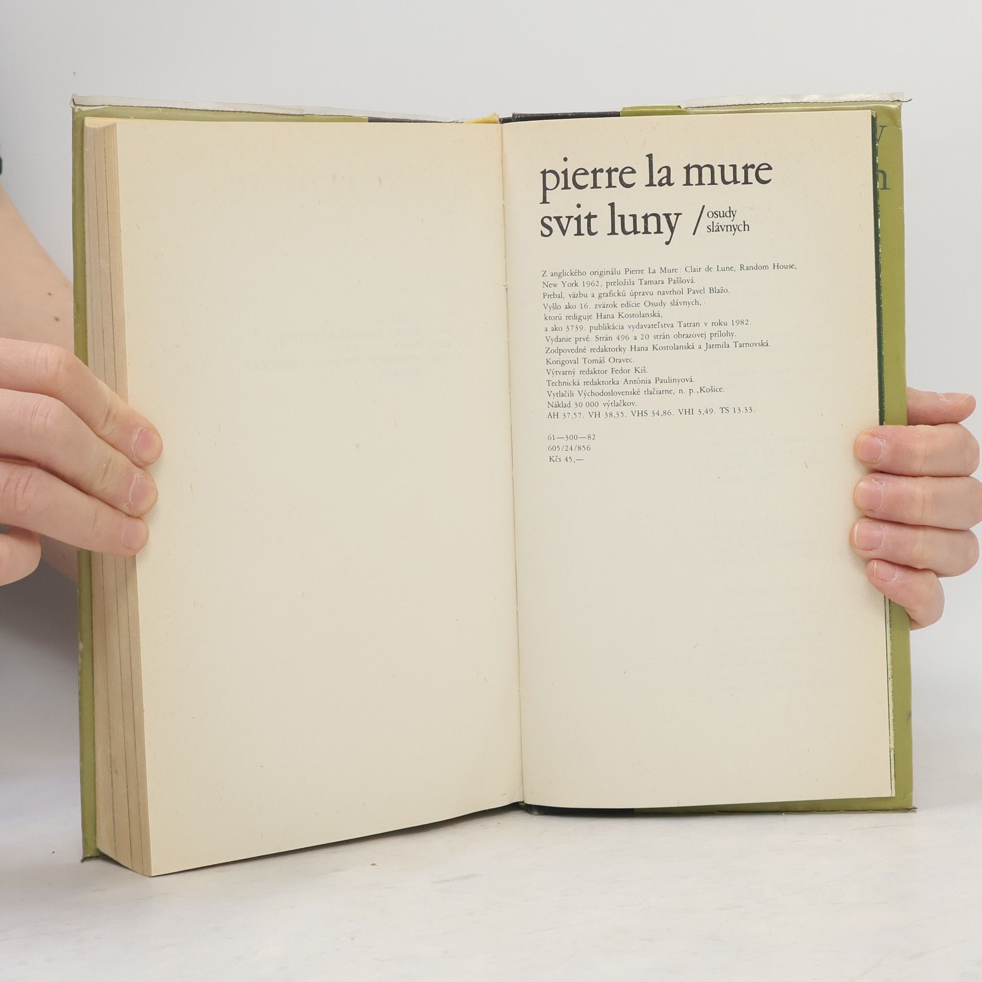 Pierre La Mure Svit luny