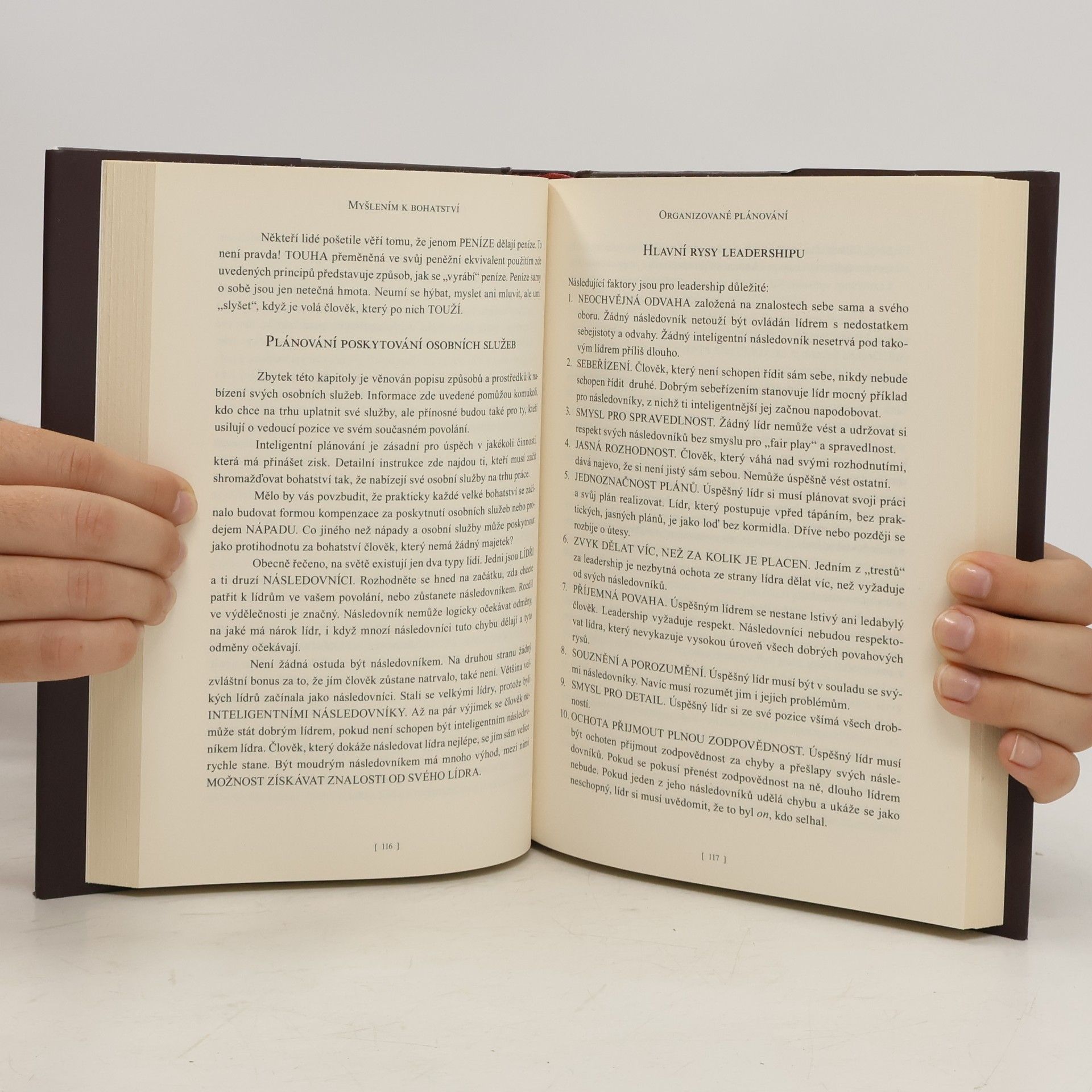 Napoleon Hill Myšlením k bohatství