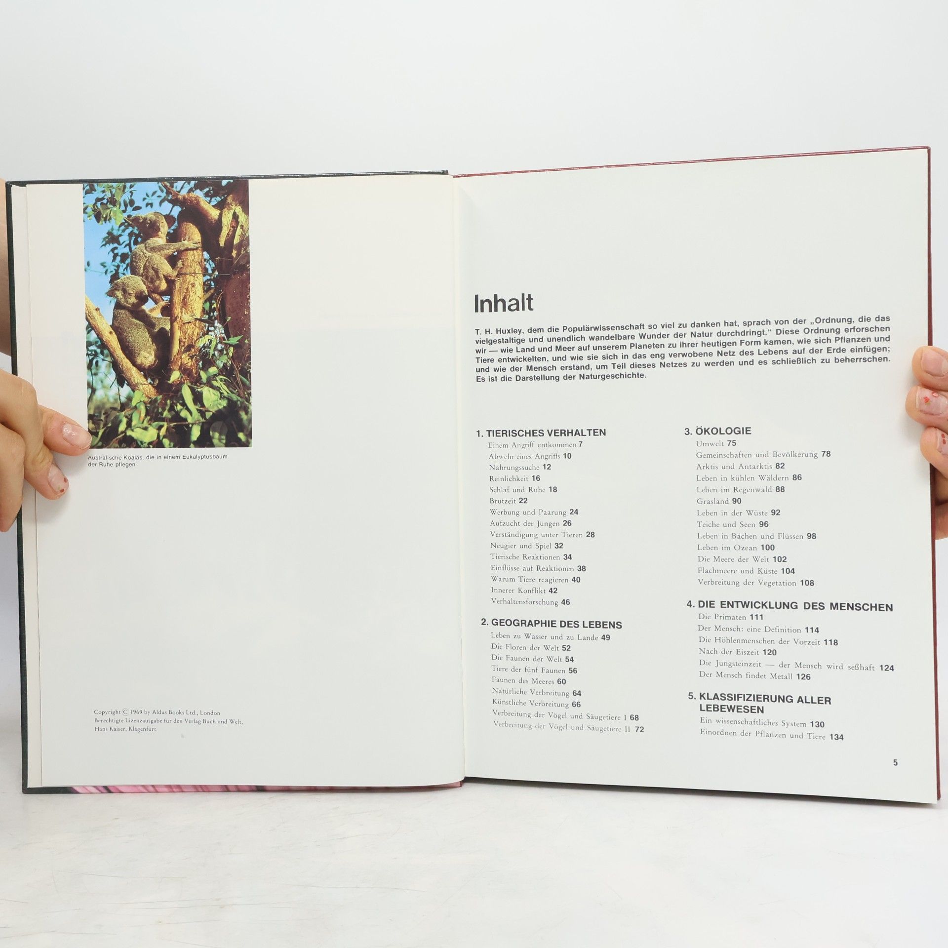 Julian Huxley Im Reich der Natur
