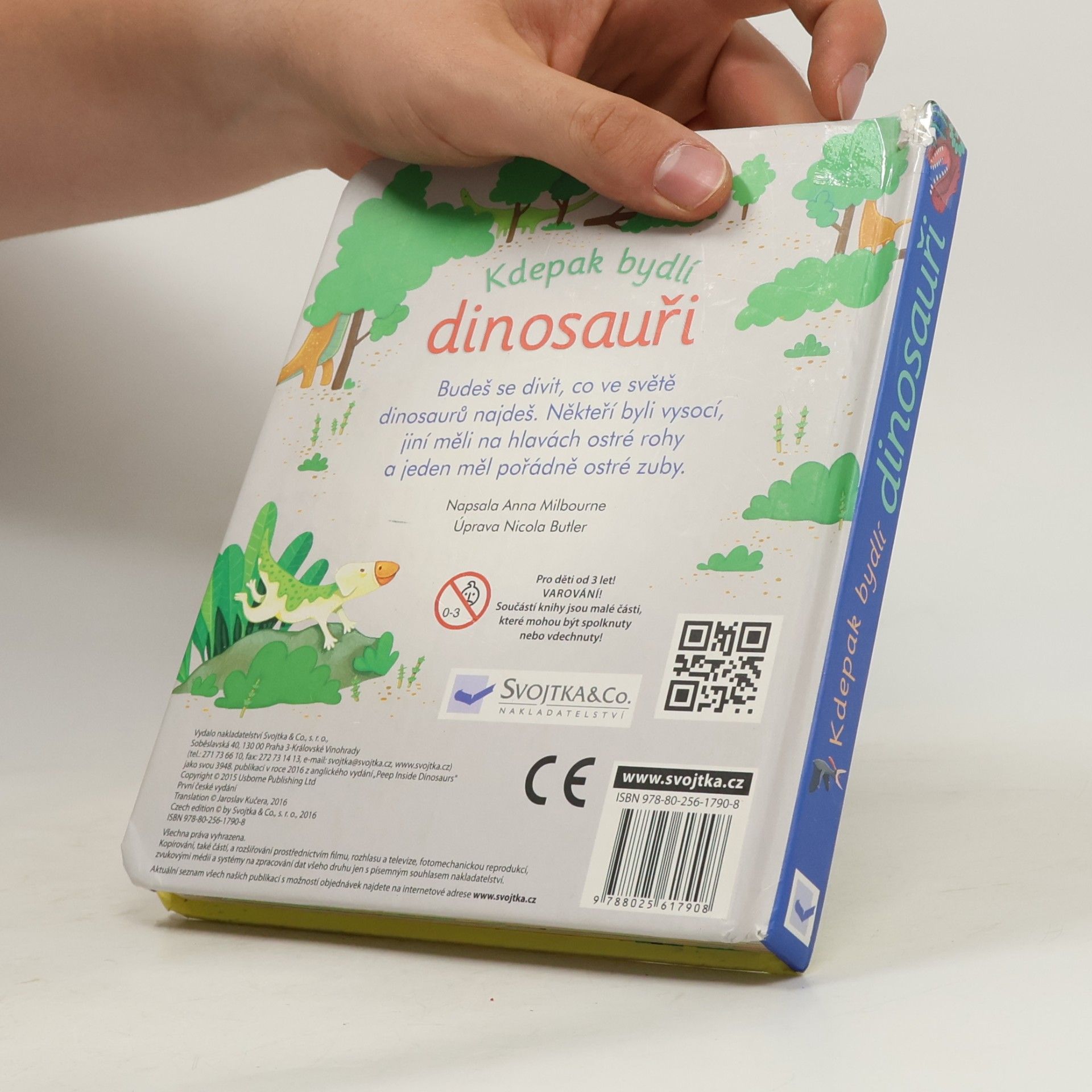 Anna Milbourne Kdepak bydlí dinosauři