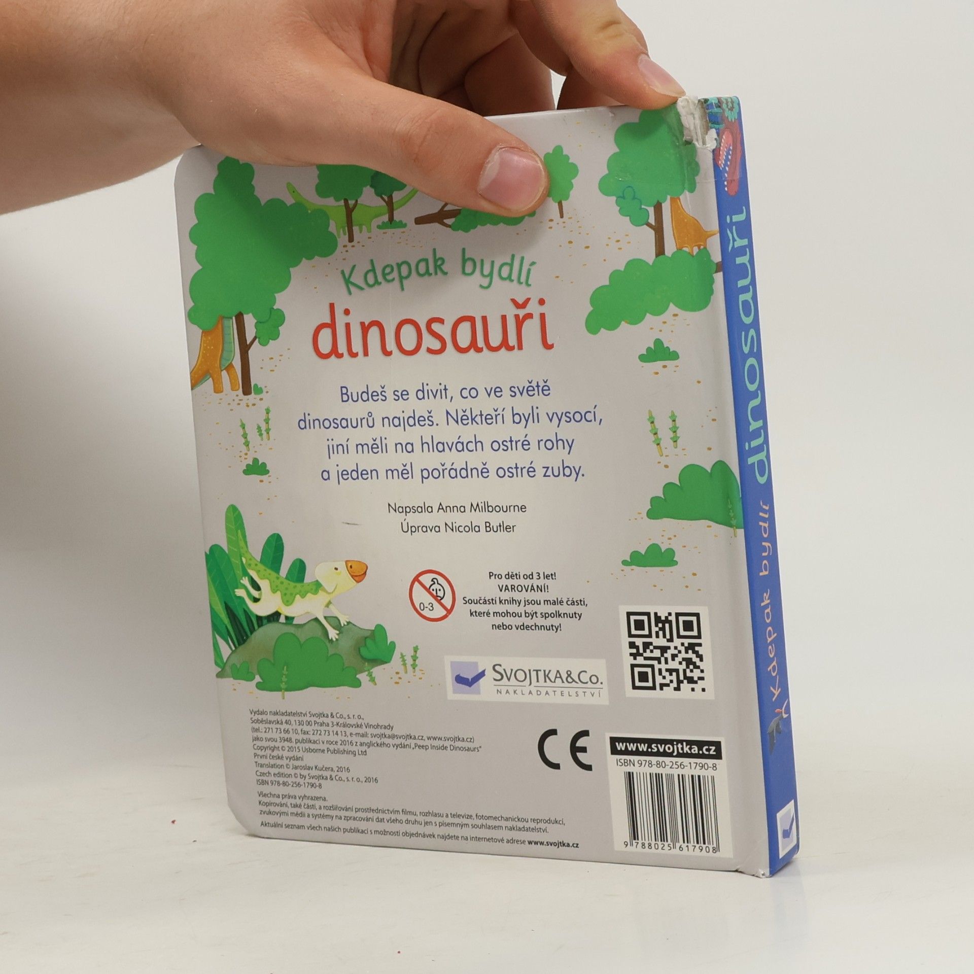 Anna Milbourne Kdepak bydlí dinosauři