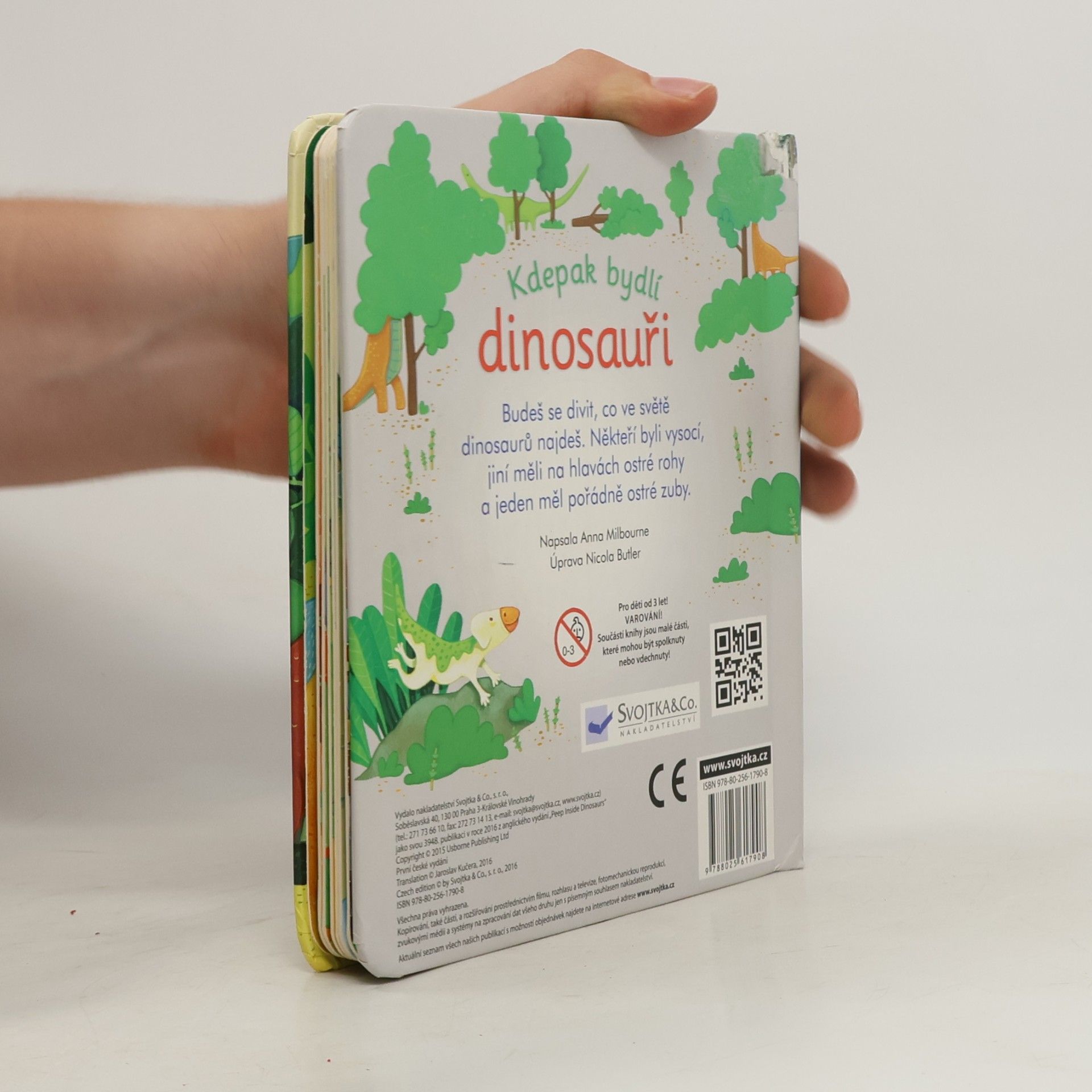 Anna Milbourne Kdepak bydlí dinosauři