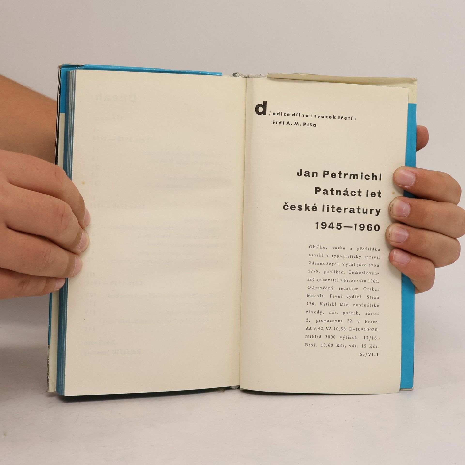 Jan Petrmichl Patnáct let české literatury 1945 - 1960