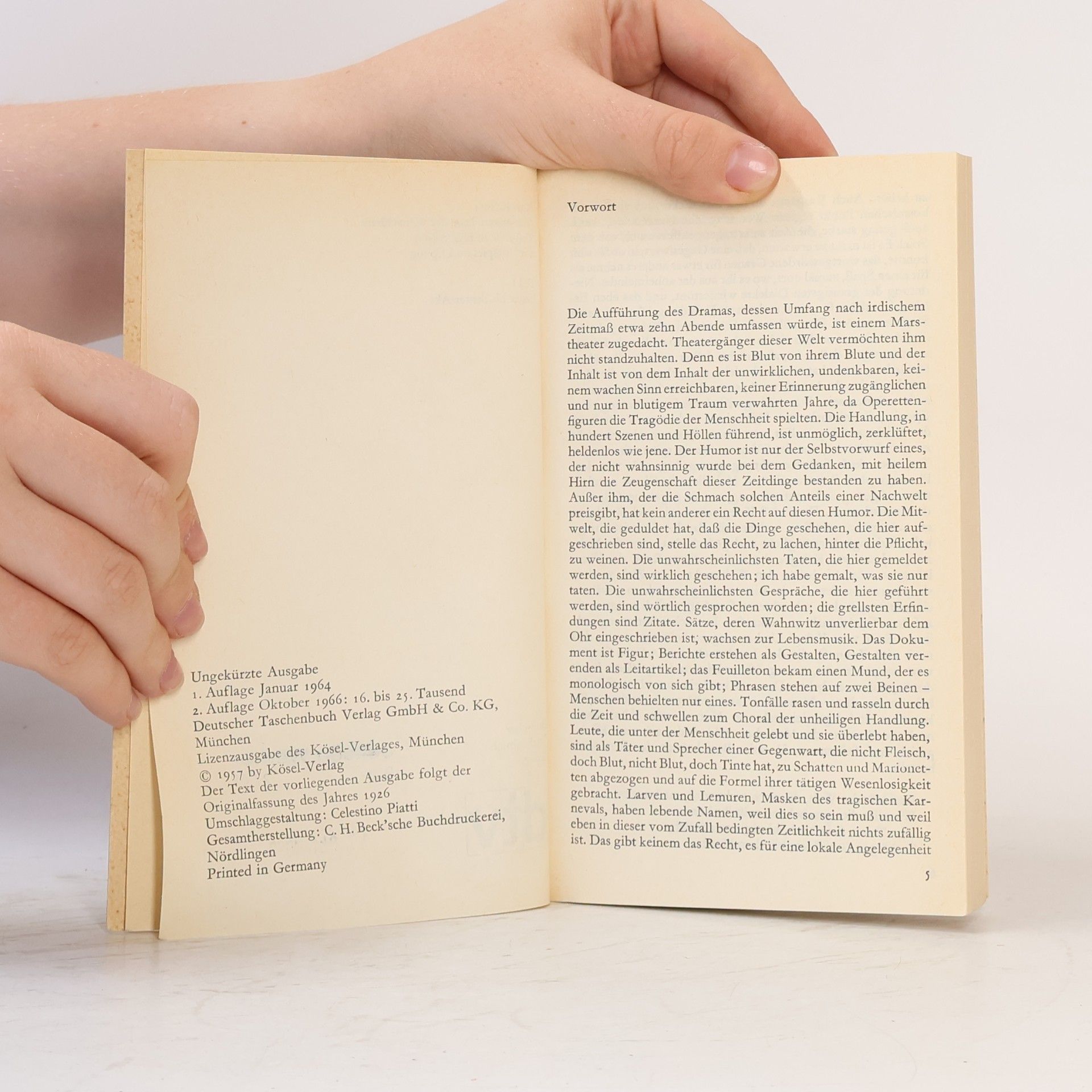 Karel Kraus Die letzten Tage der Menschheit. Teil I