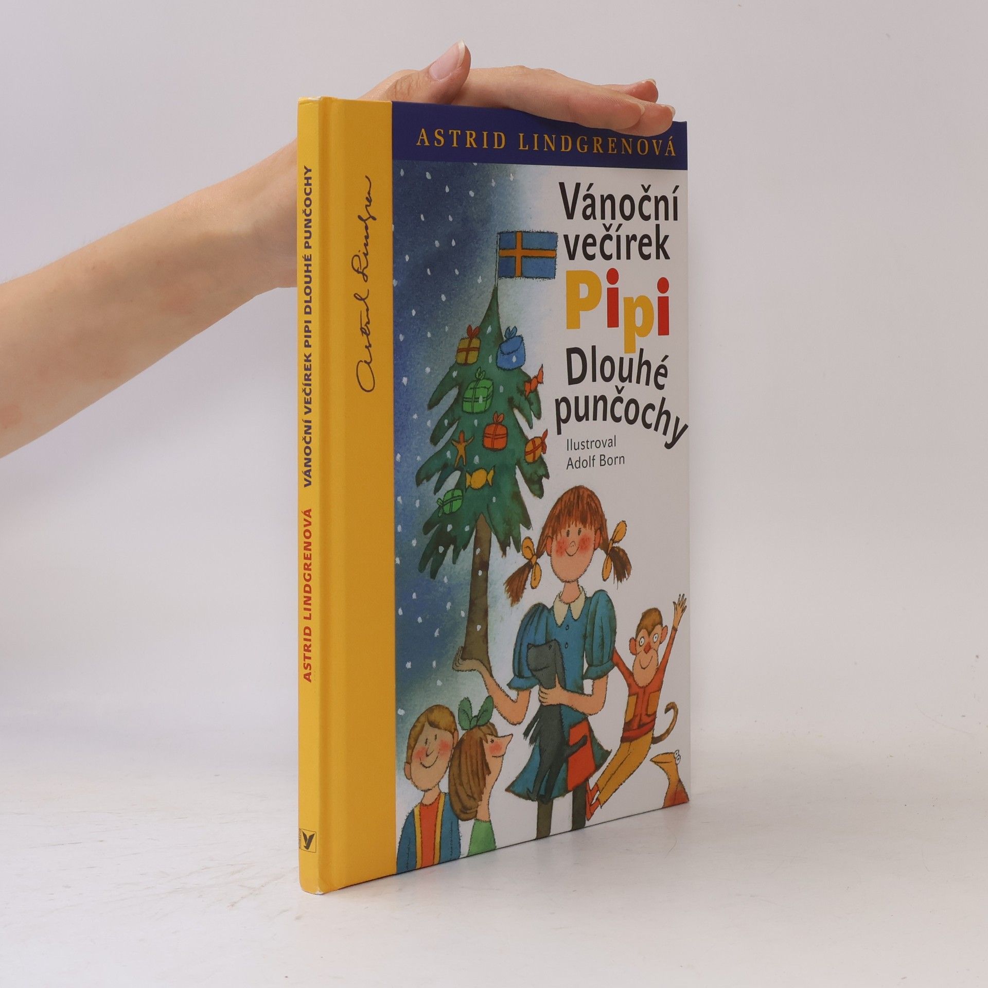 Astrid Lindgren Vánoční večírek Pipi Dlouhé punčochy