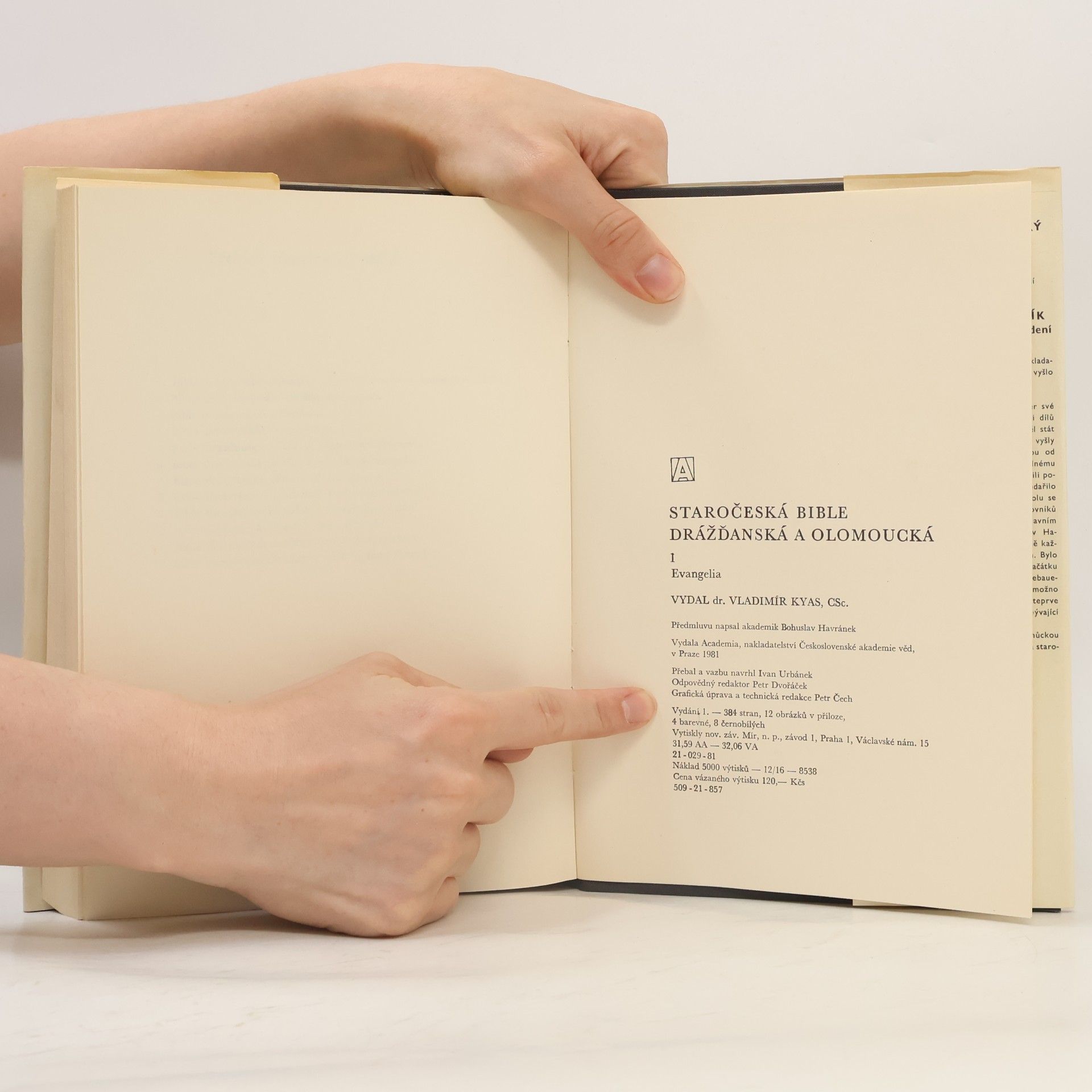 Autorenkollektiv Staročeská bible drážďanská a olomoucká. I. Evangelia