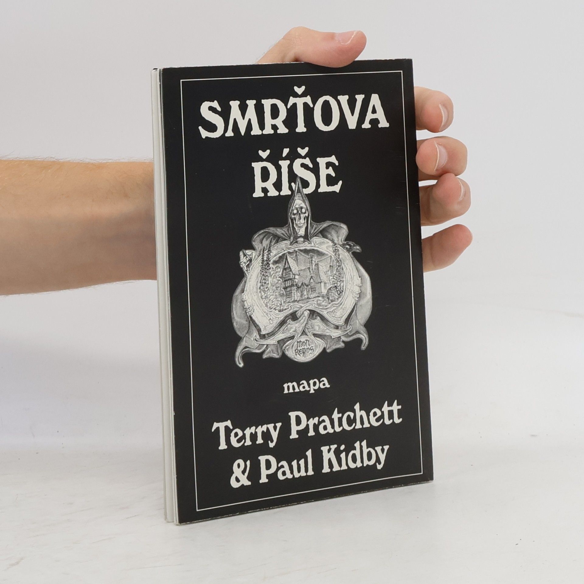 Paul Kidby Smrťova říše: Mapa