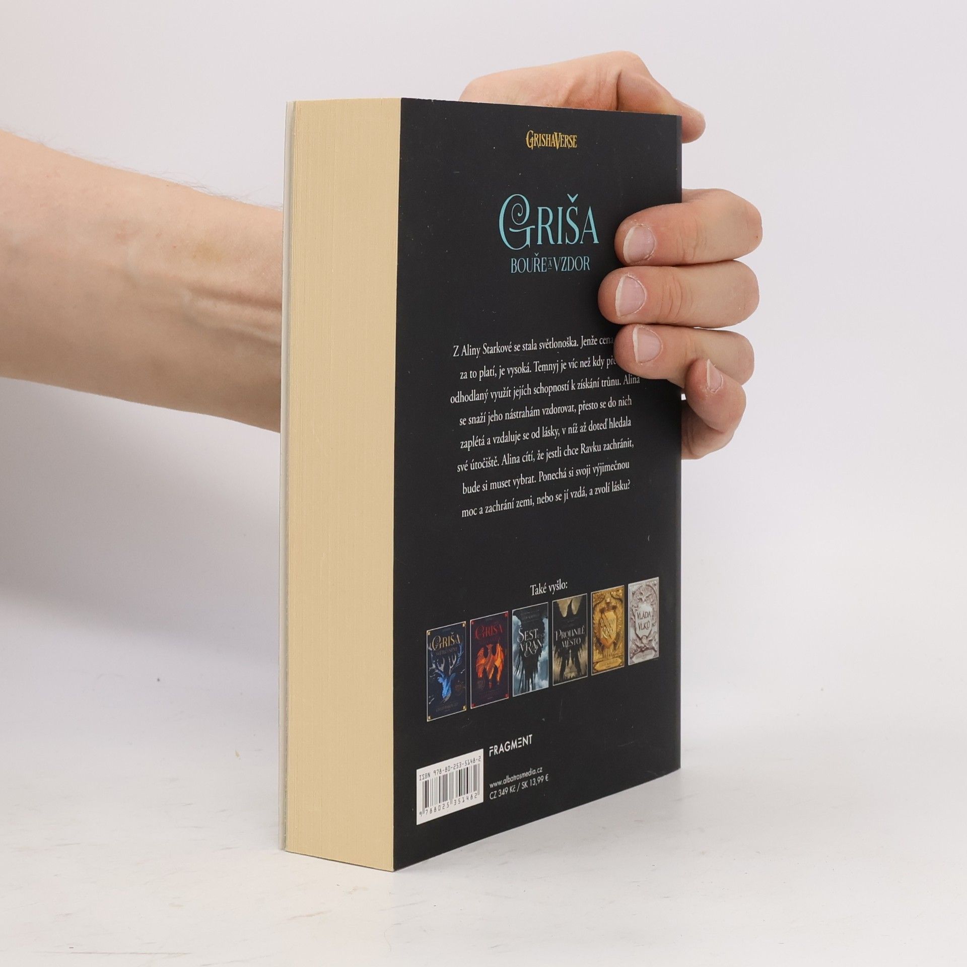 Leigh Bardugo Griša. Bouře a vzdor
