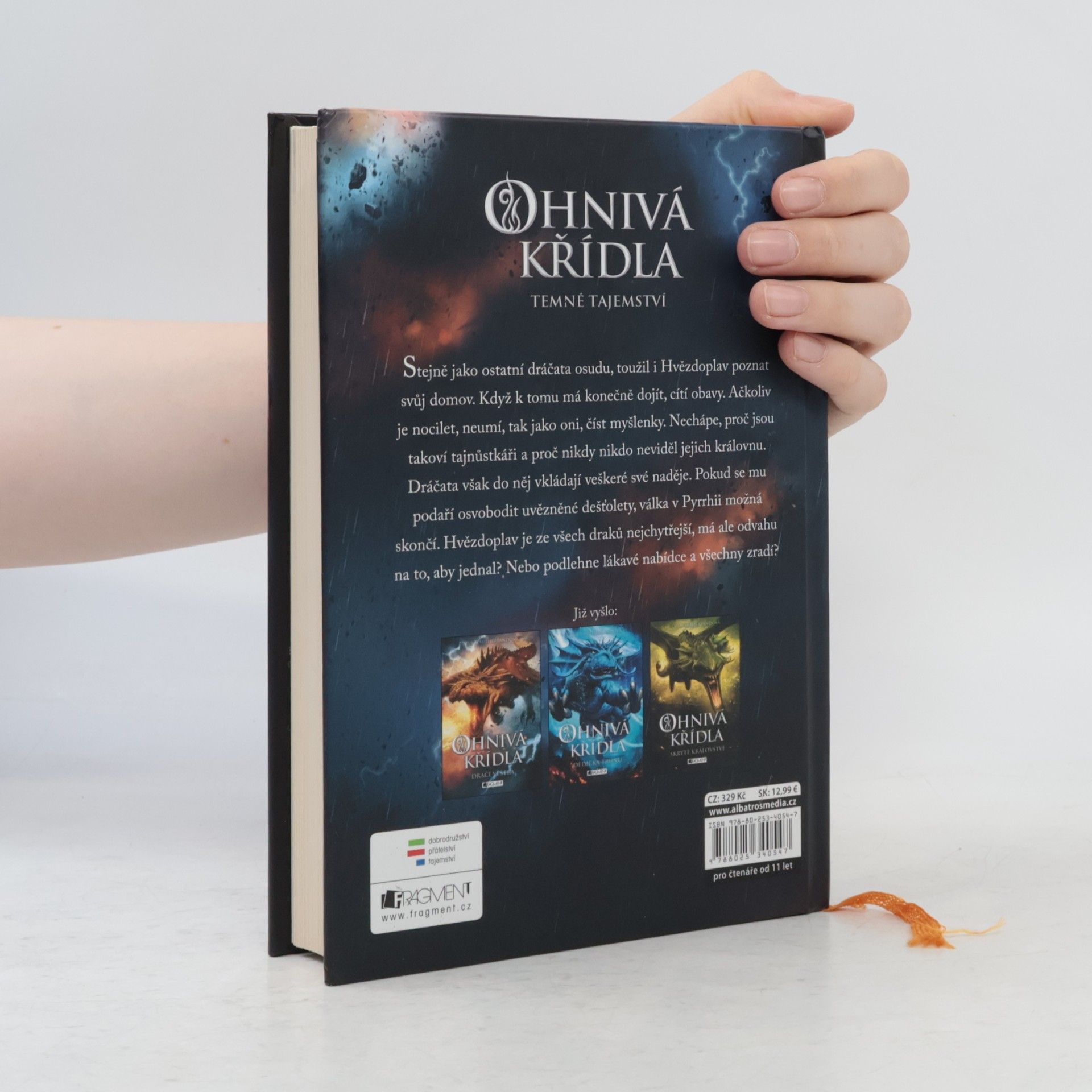 Tui T. Sutherland Ohnivá křídla. Temné tajemství.