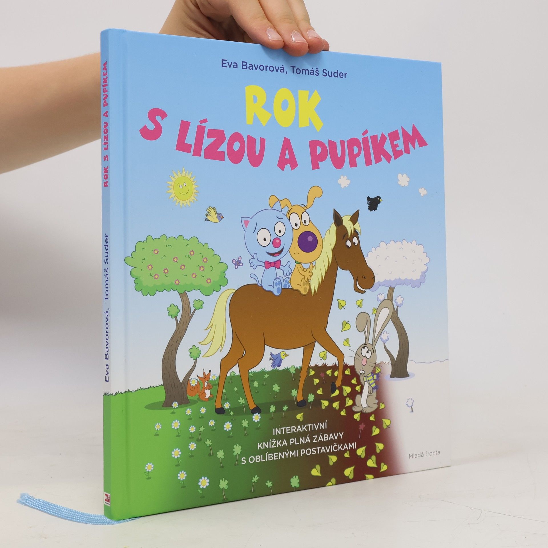 Eva Bavorová Rok s Lízou a Pupíkem