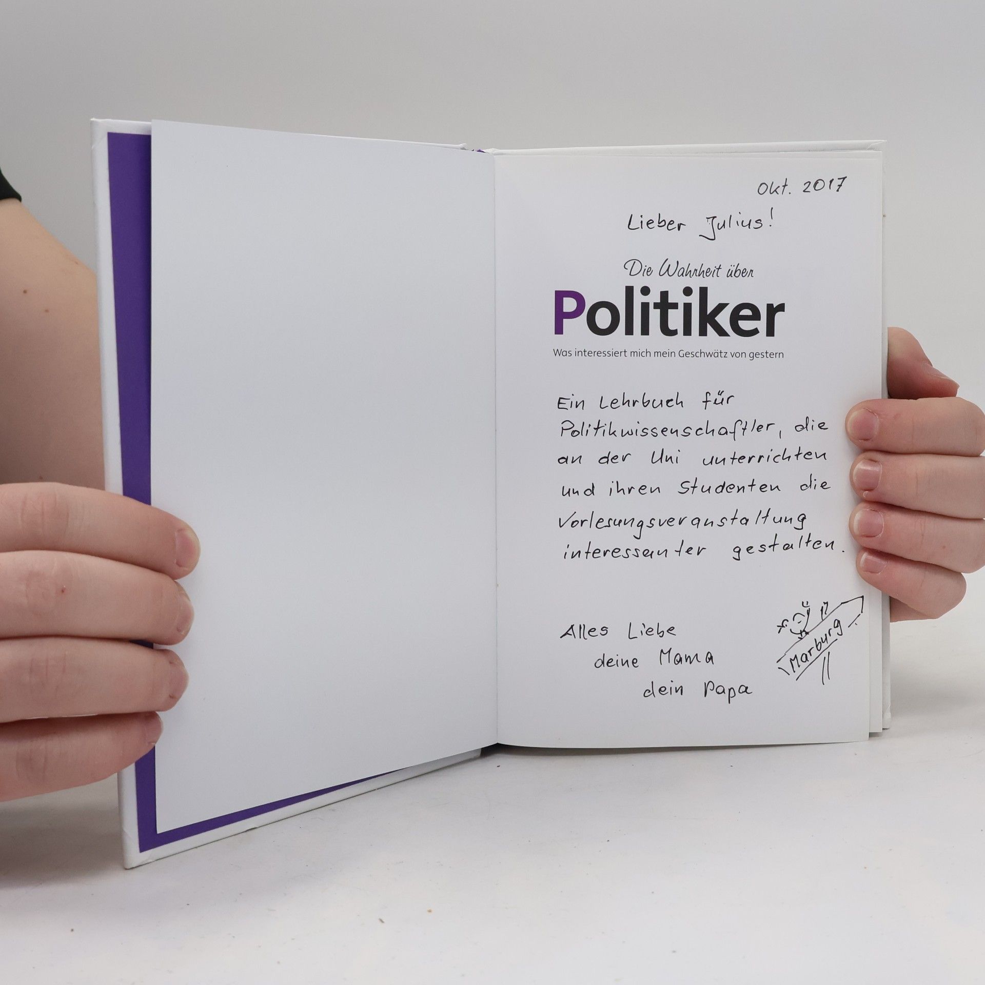 Andreas Ehrlich Die Wahrheit über Politiker