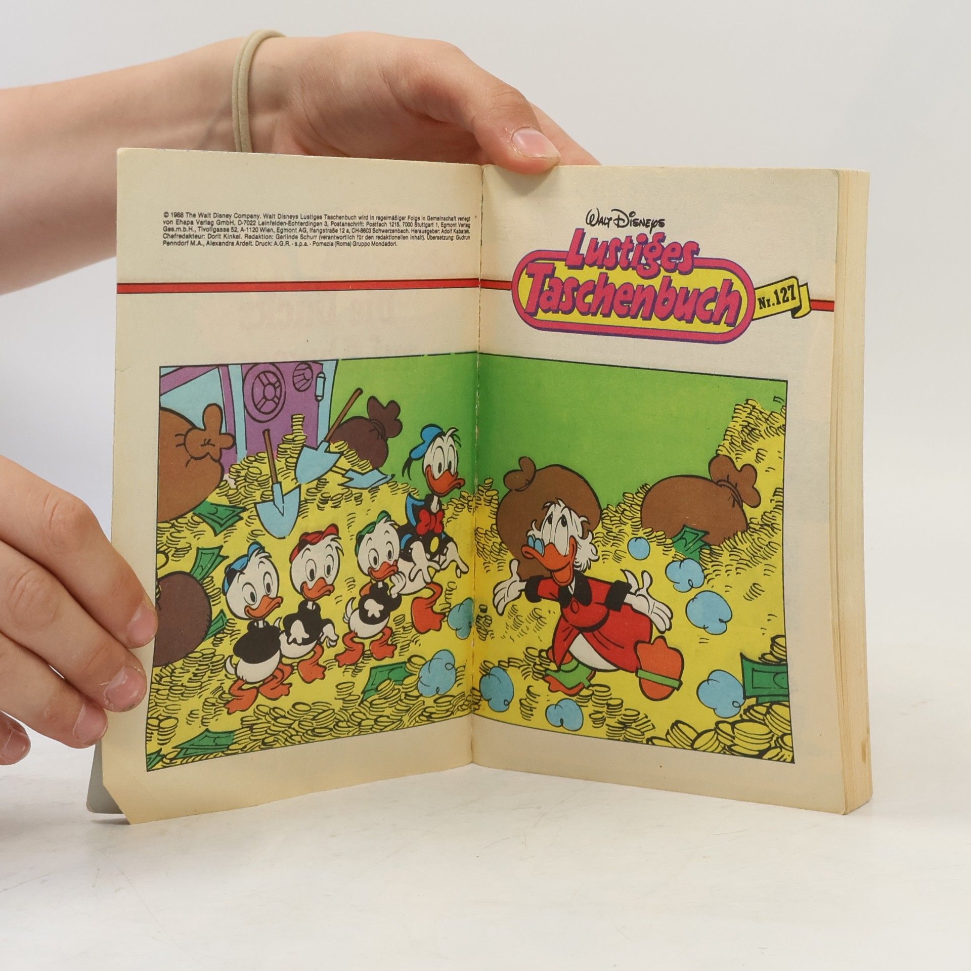 Walt Disney Lustiges Taschenbuch Nr. 127. Die Ducks auf Abwegen