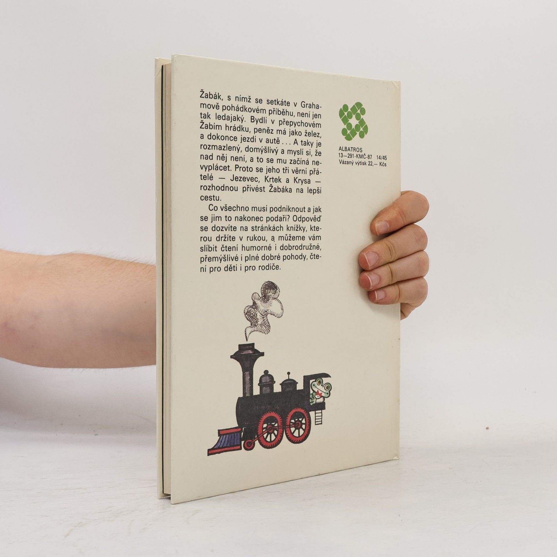 Kenneth Grahame Žabákova dobrodružství