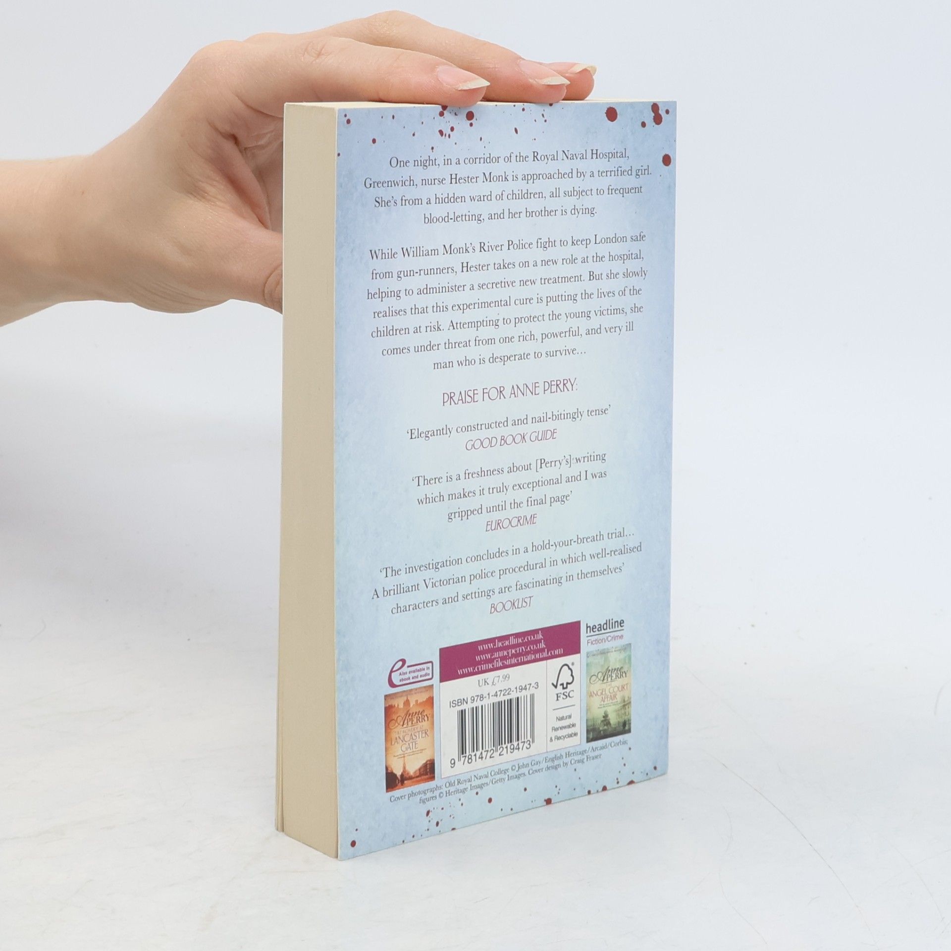 Anne Perry Corridors of the Night. Der Todesengel von London, englische Ausgabe