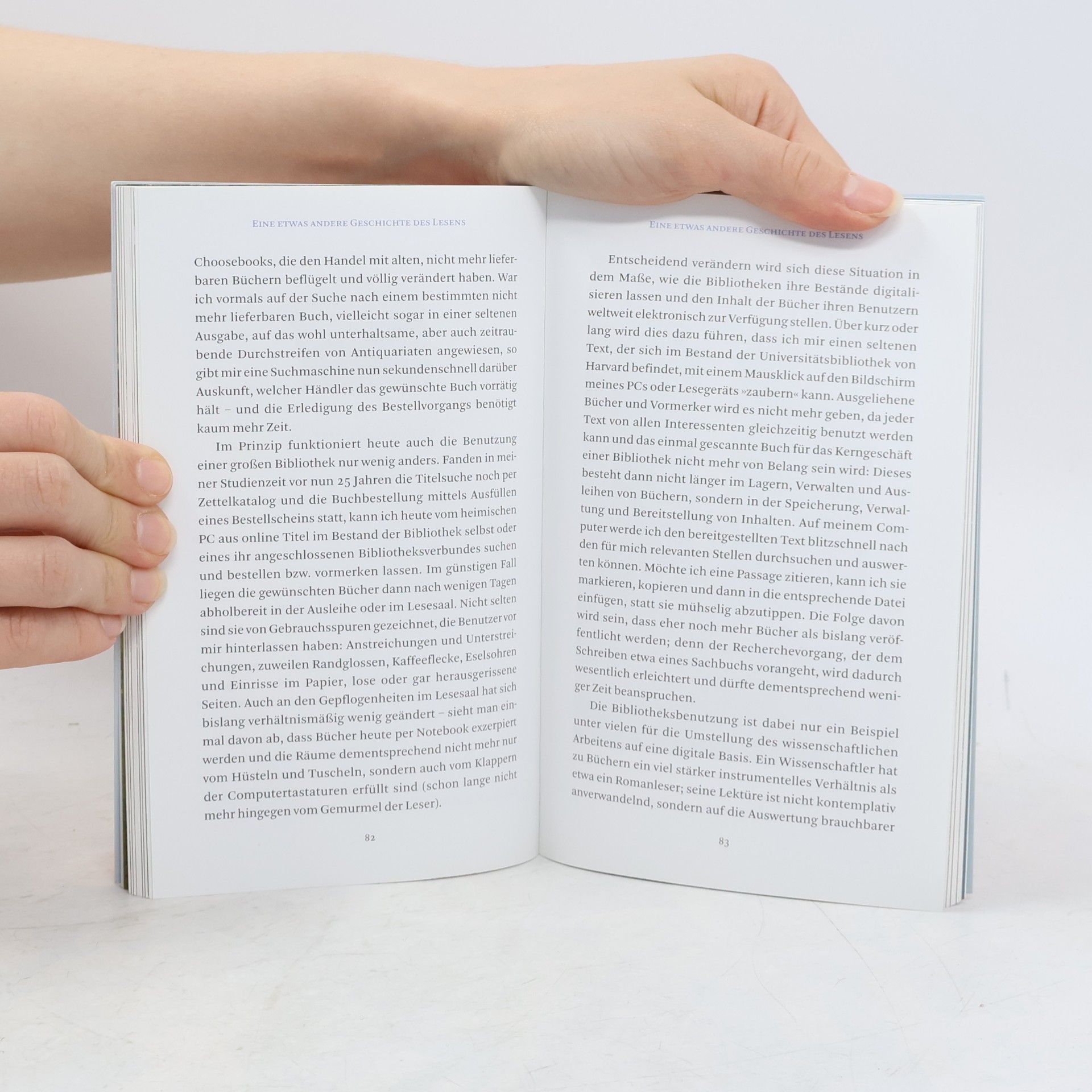 Stefan Bollmann Warum Lesen glücklich macht