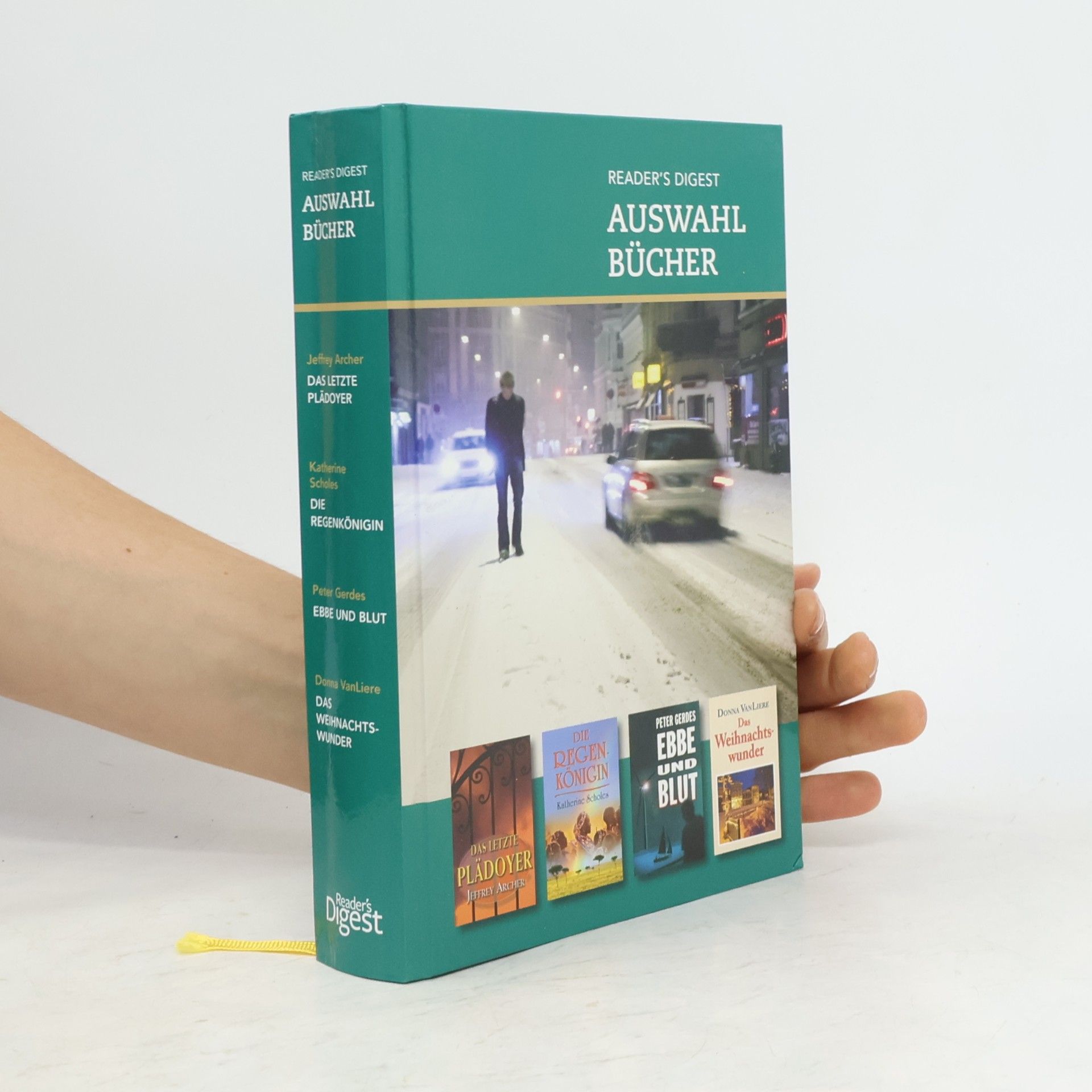 Collectif d'auteurs Reader's Digest Auswahlbücher Das letzte Plädoyer Die Regenkönigin Ebbe und Blut Das Weihnachtswunder