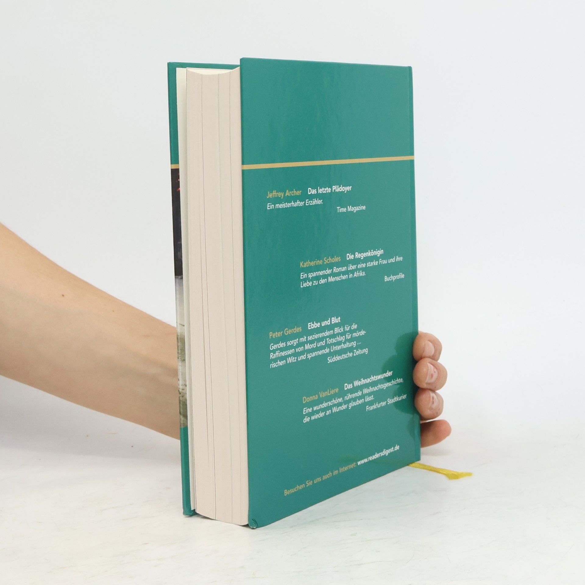 Collectif d'auteurs Reader's Digest Auswahlbücher Das letzte Plädoyer Die Regenkönigin Ebbe und Blut Das Weihnachtswunder