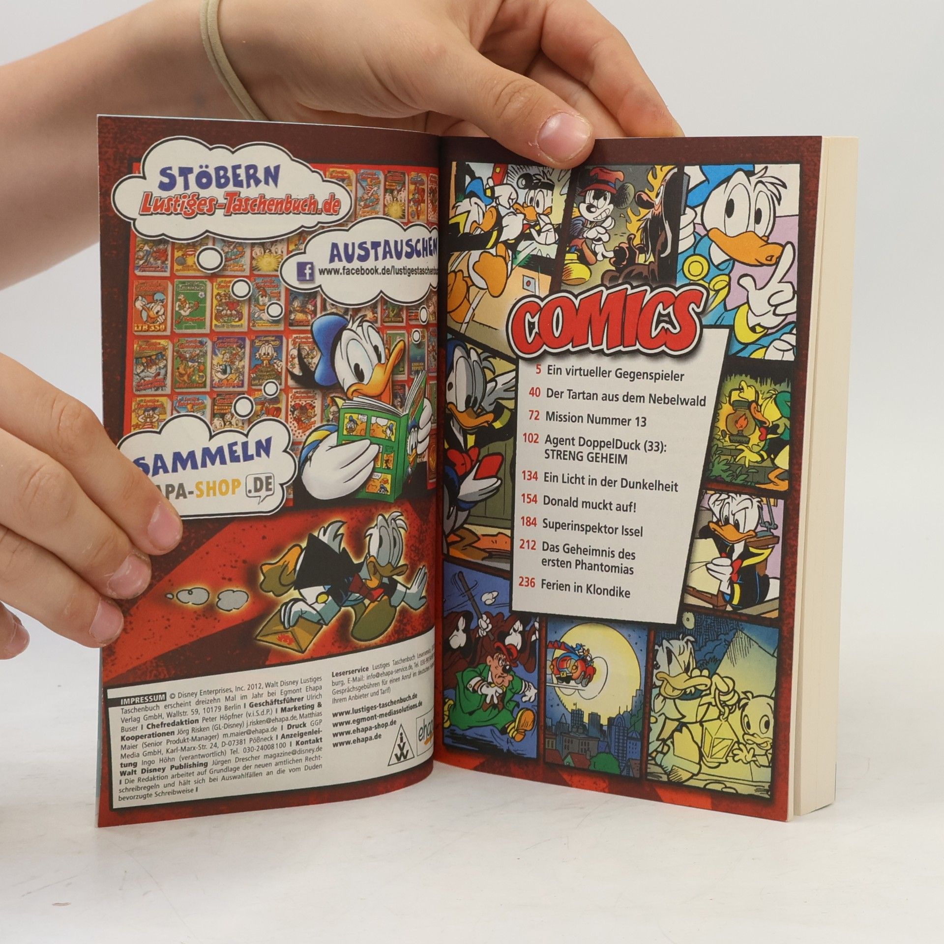 Walt Disney Lustiges Taschenbuch 435