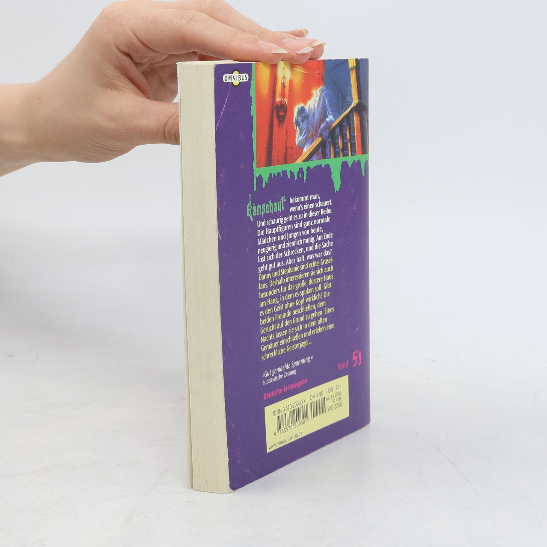 R. L. Stine Gänsehaut 51. Der Geist ohne Kopf