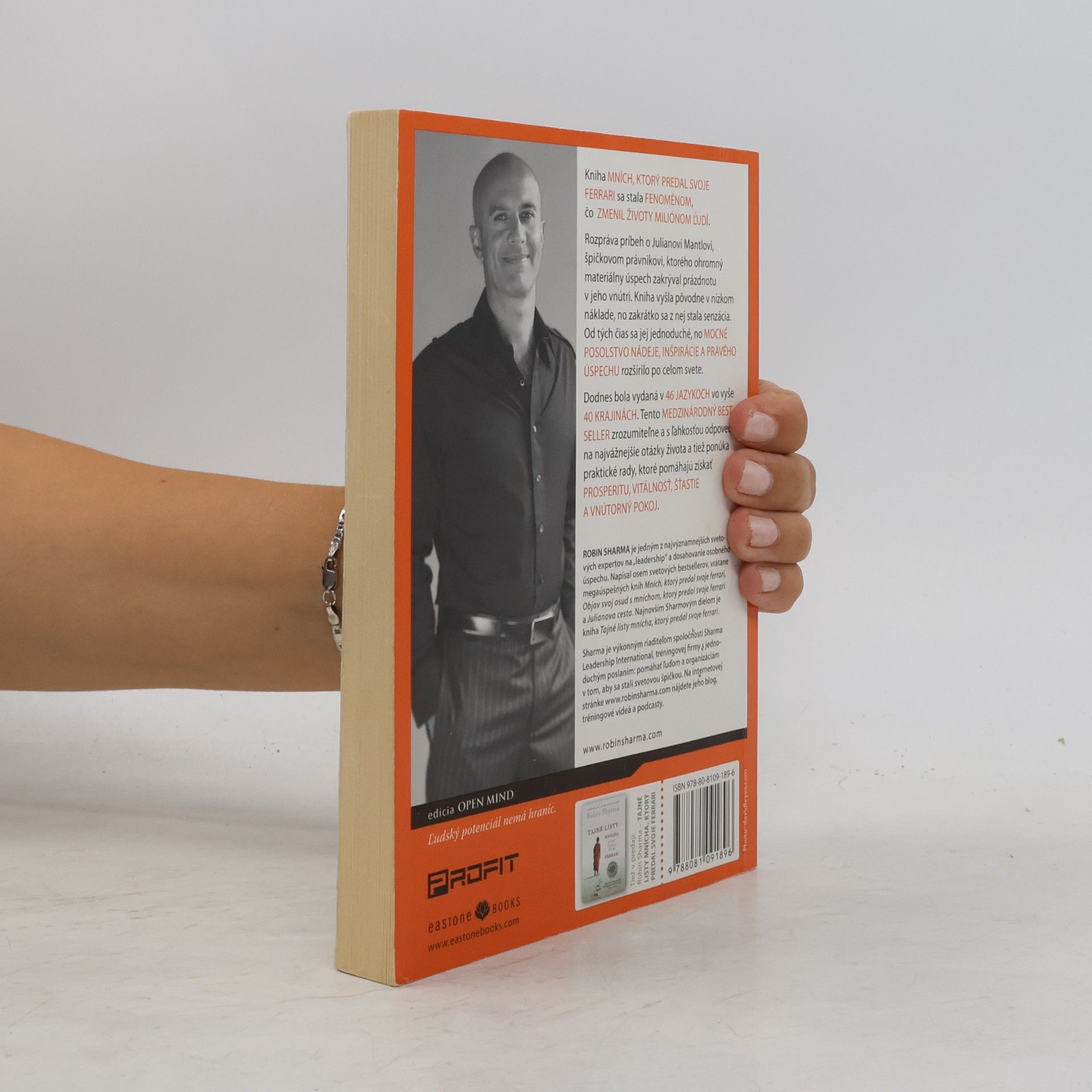 Robin Sharma Mních, ktorý predal svoje ferrari