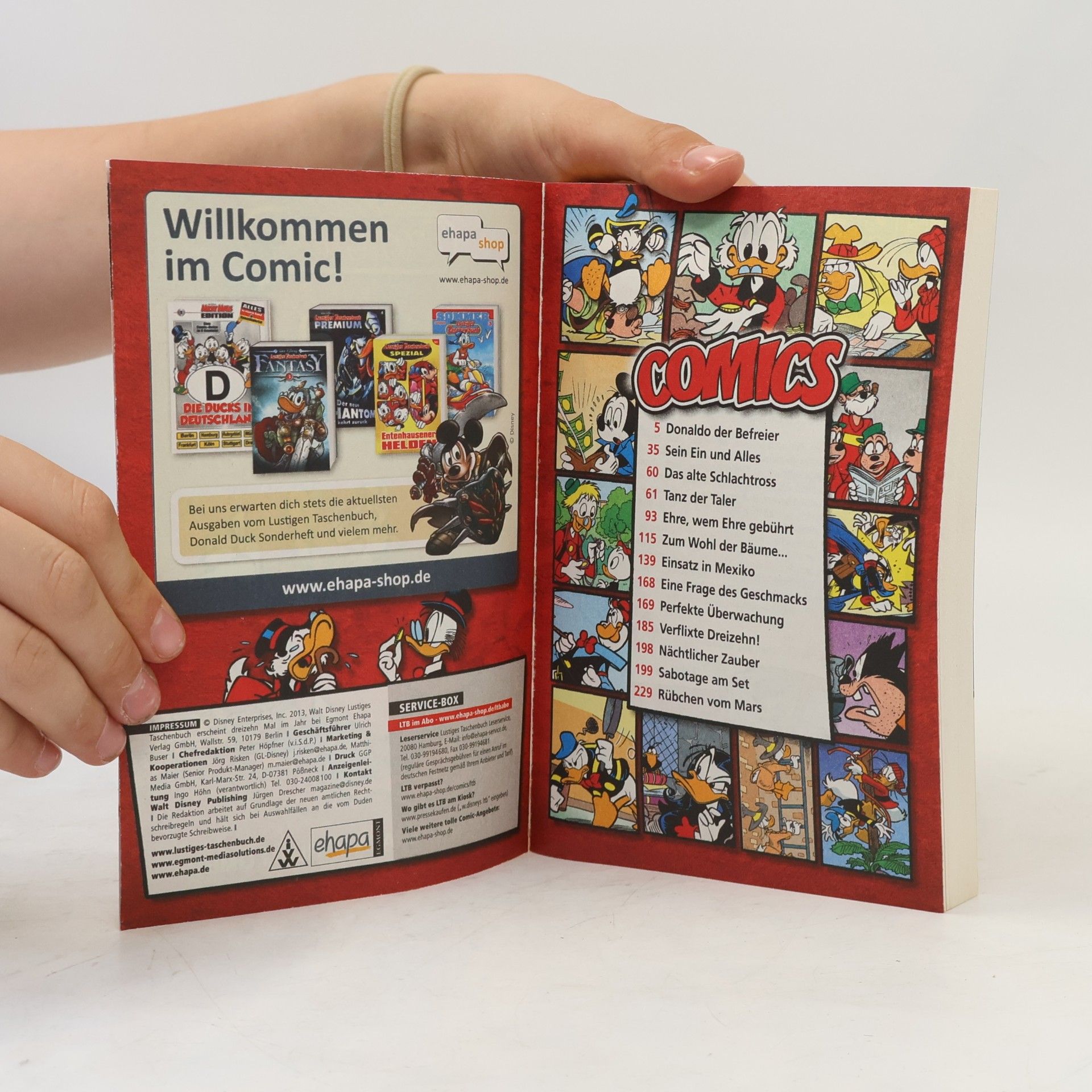 Walt Disney Lustiges Taschenbuch 446. Sein ein und Alles