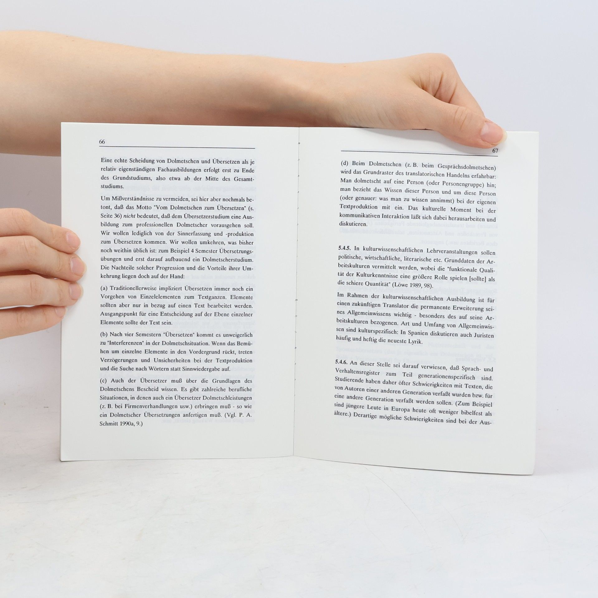 Margret Ammann Entwurf eines Curriculums für einen Studiengang Translatologie und Translatorik