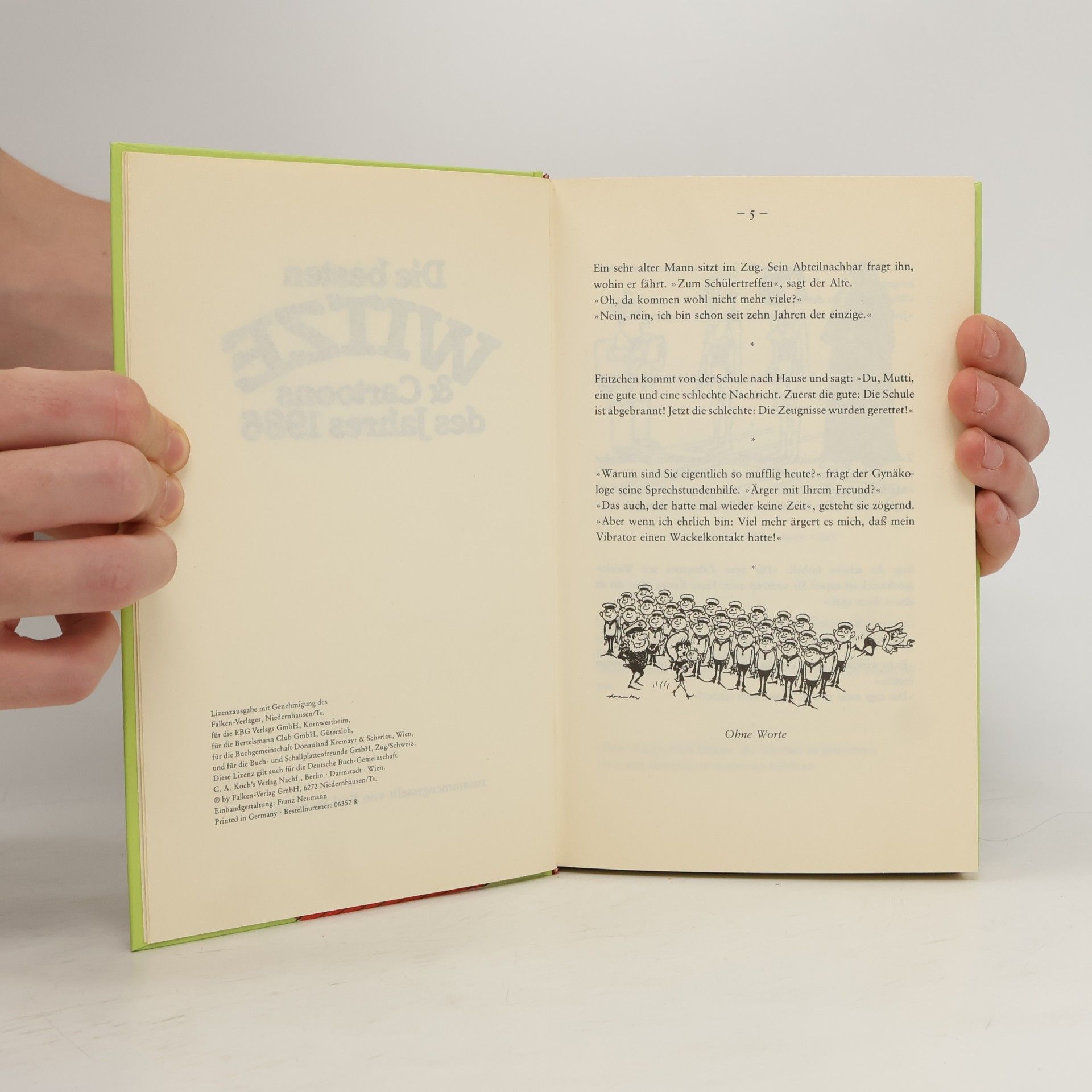 Kolektiv autorů Die besten Witze & Cartoons des Jahres 1986