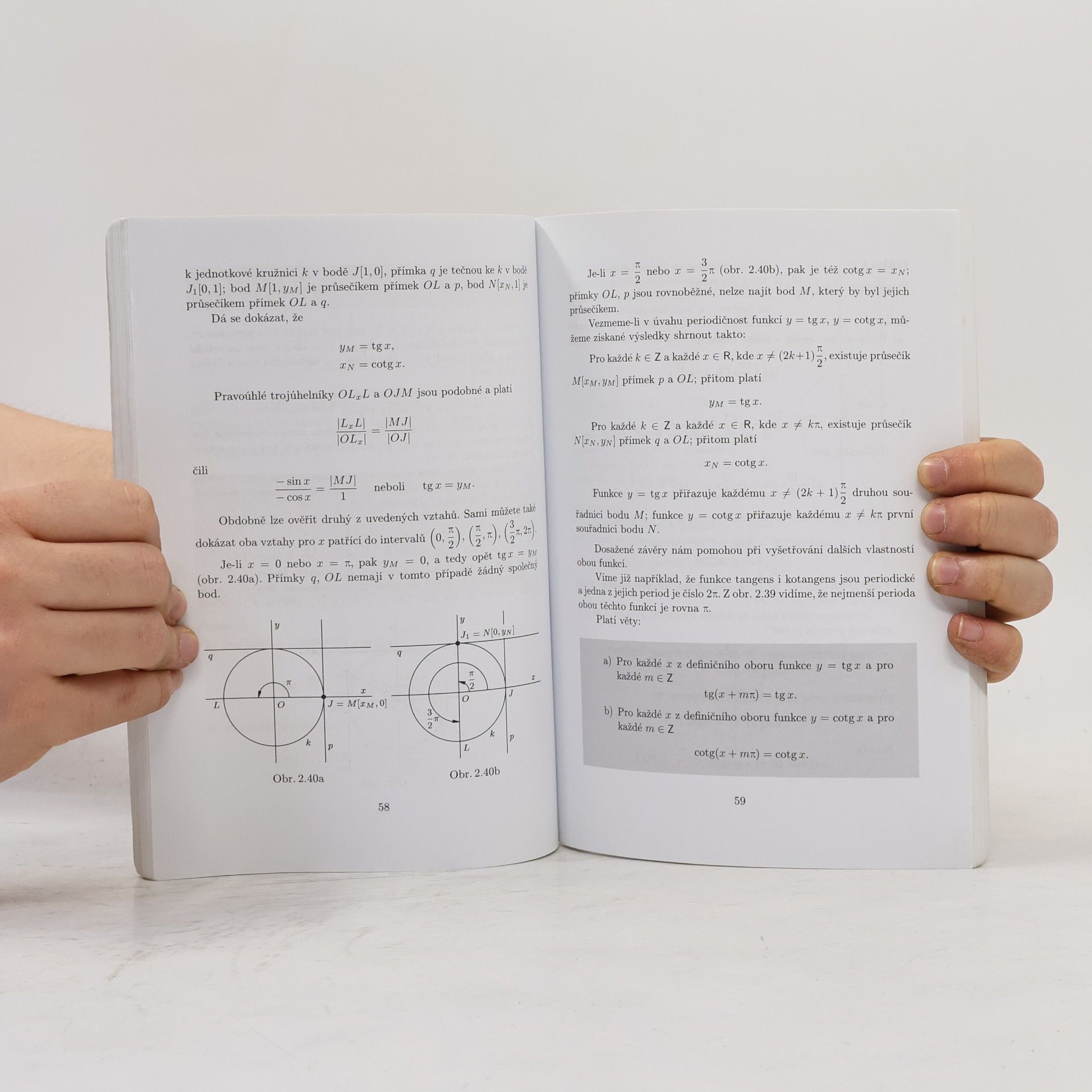 Oldřich Odvárko Matematika pro gymnázia. Goniometrie
