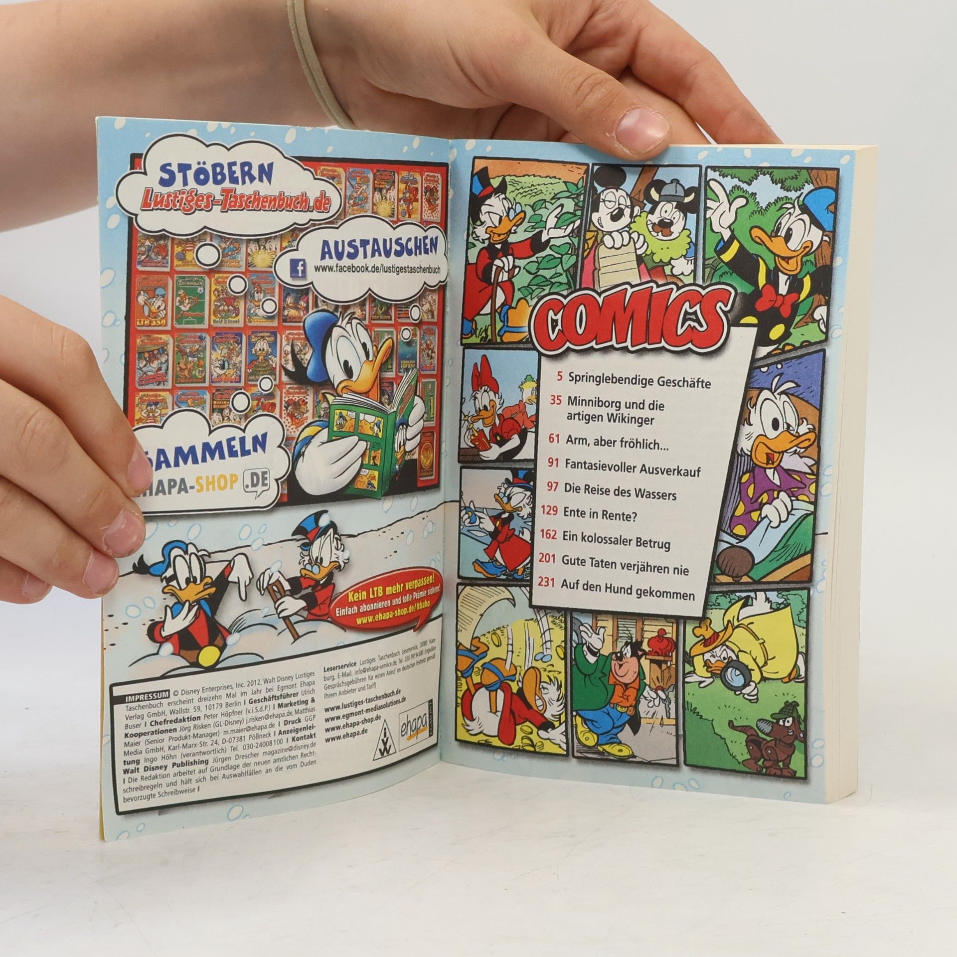 Walt Disney Lustiges Taschenbuch 436