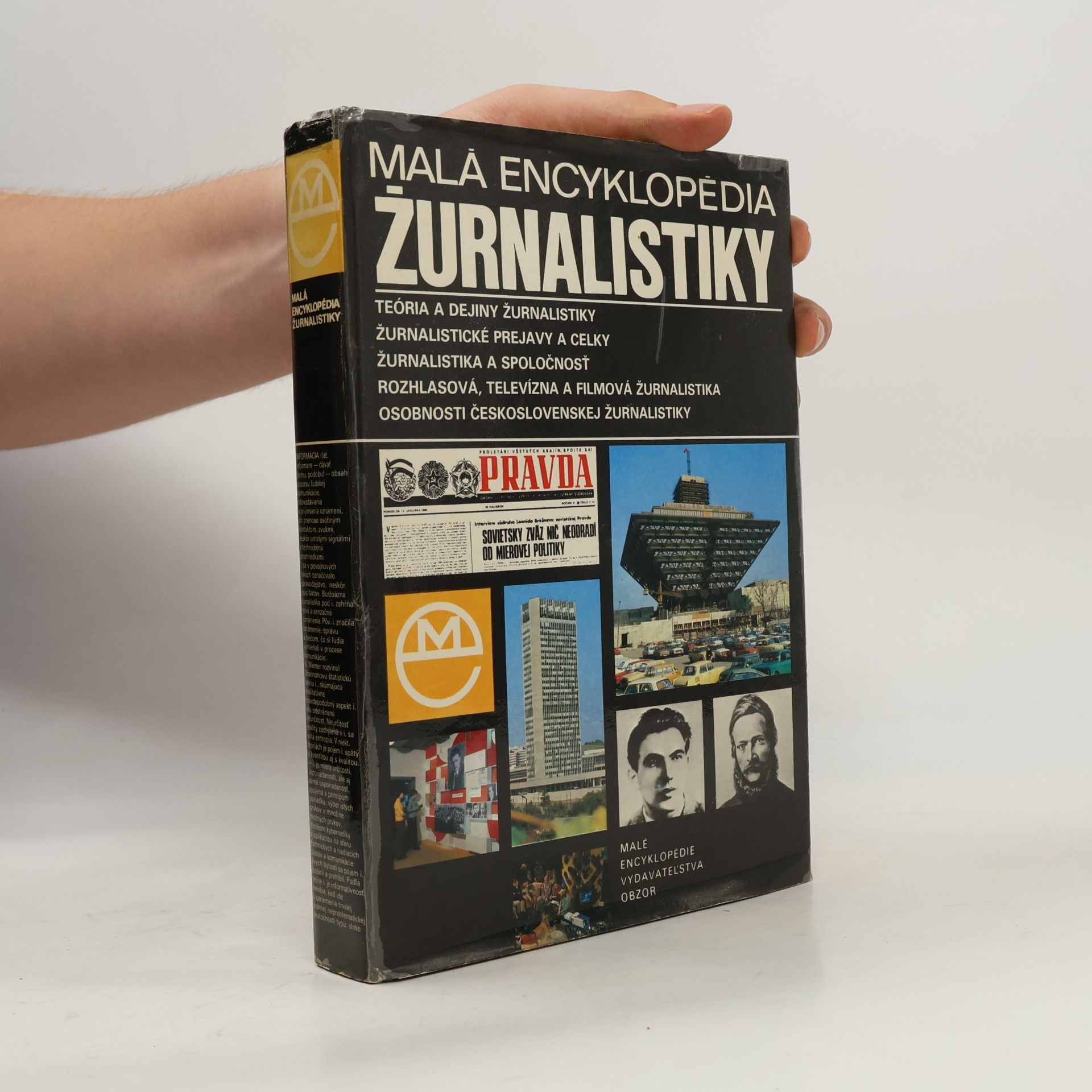 Ľudovít Jacz Malá encyklopédia žurnalistiky