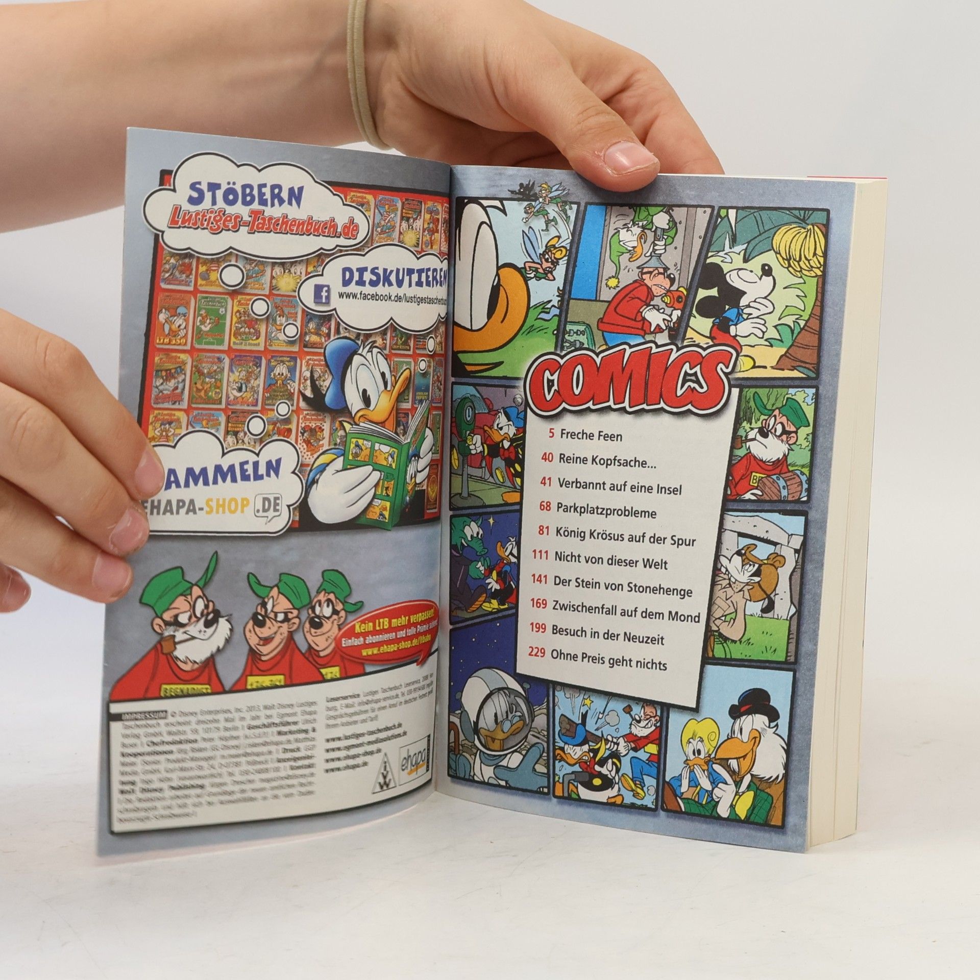 Walt Disney Lustiges Taschenbuch 442. Panzerknacker knacken wacker