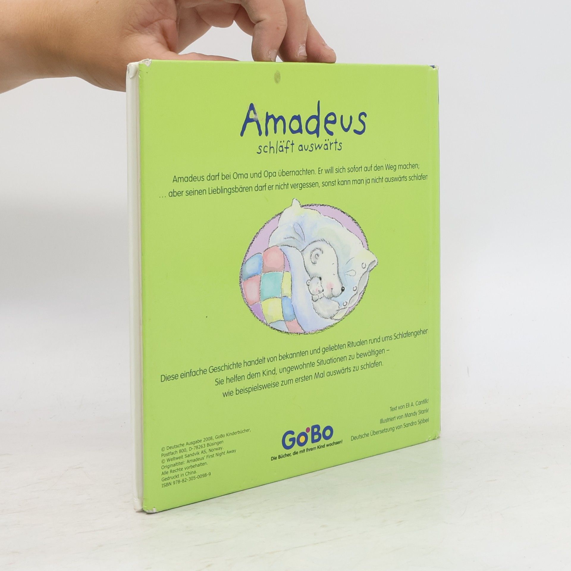 Mandy Stanley Amadeus schläft auswärts