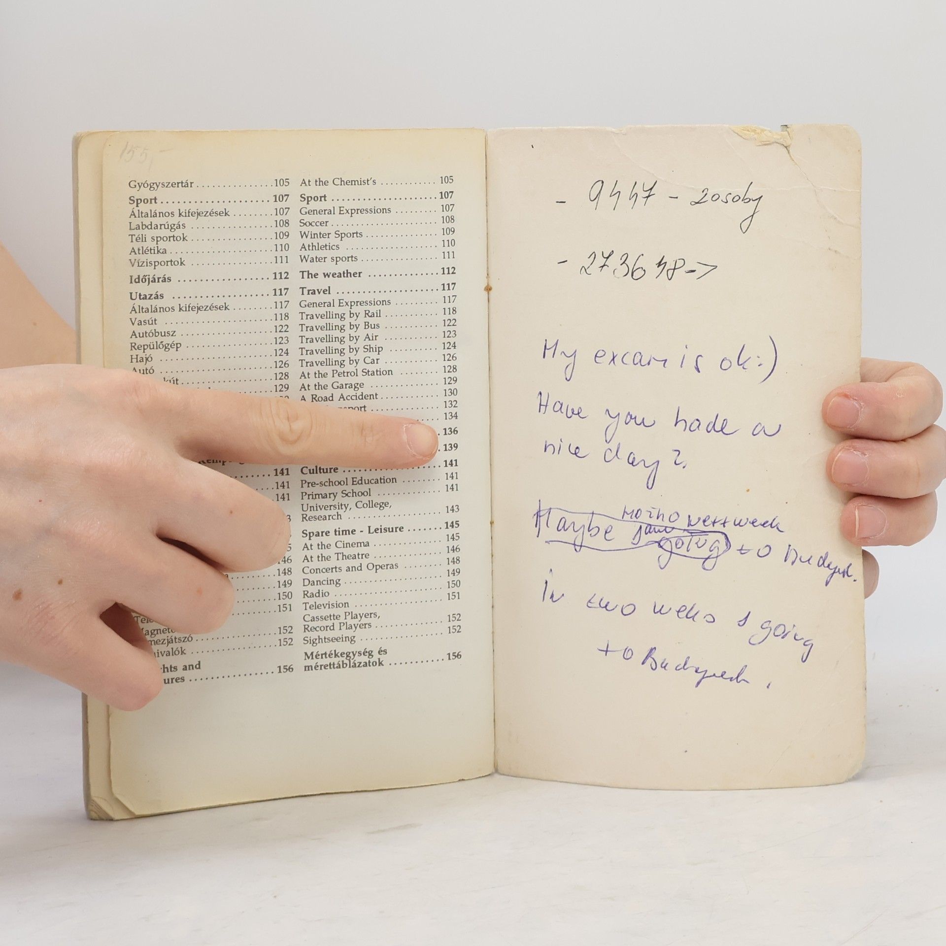 William Davies Magyar-Angol Társalgás, Hungarian English phrase book